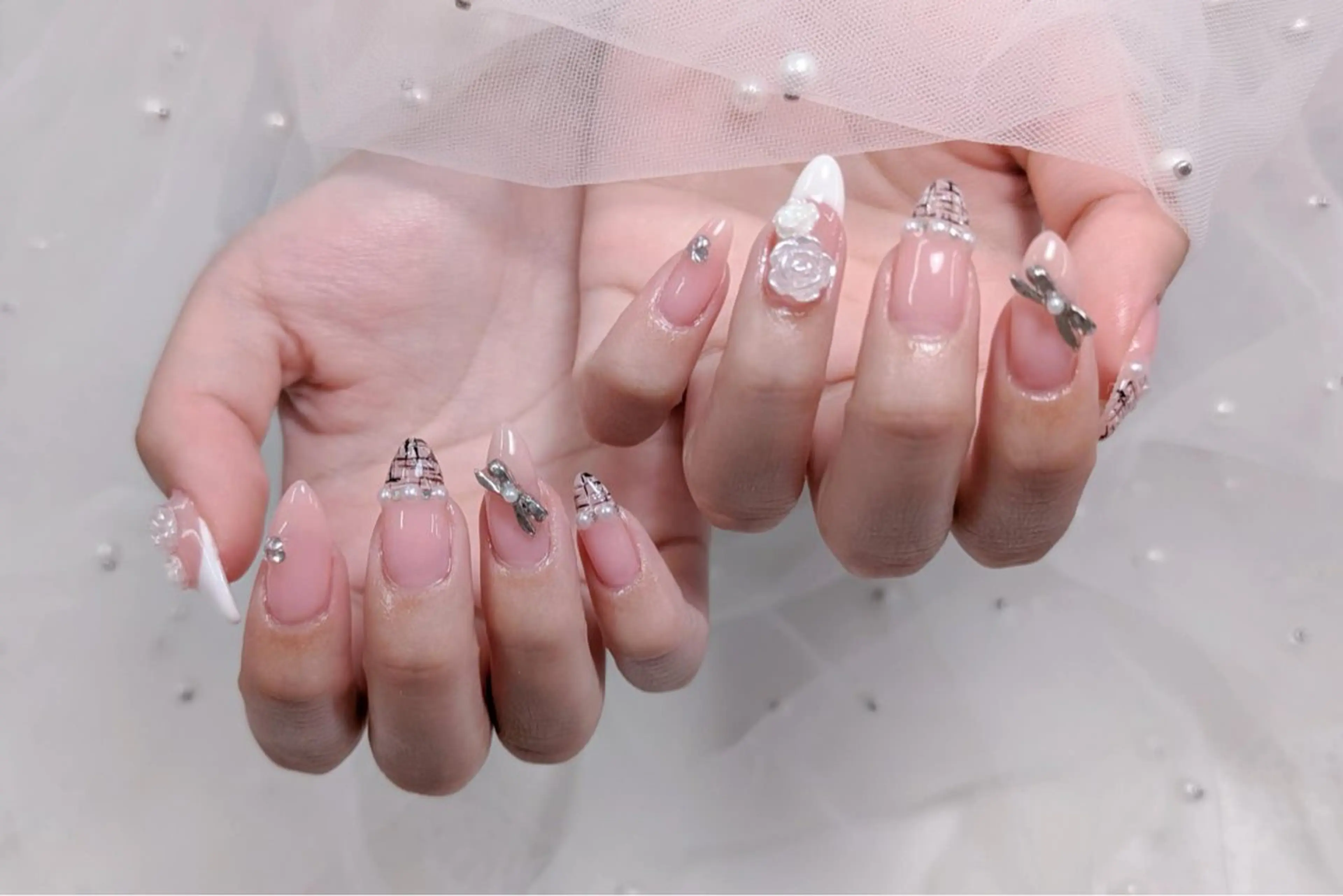 ネイル ハンドネイル ╹◡╹Mimoミモ Eye&Nailのマツエク・マツパデザイン