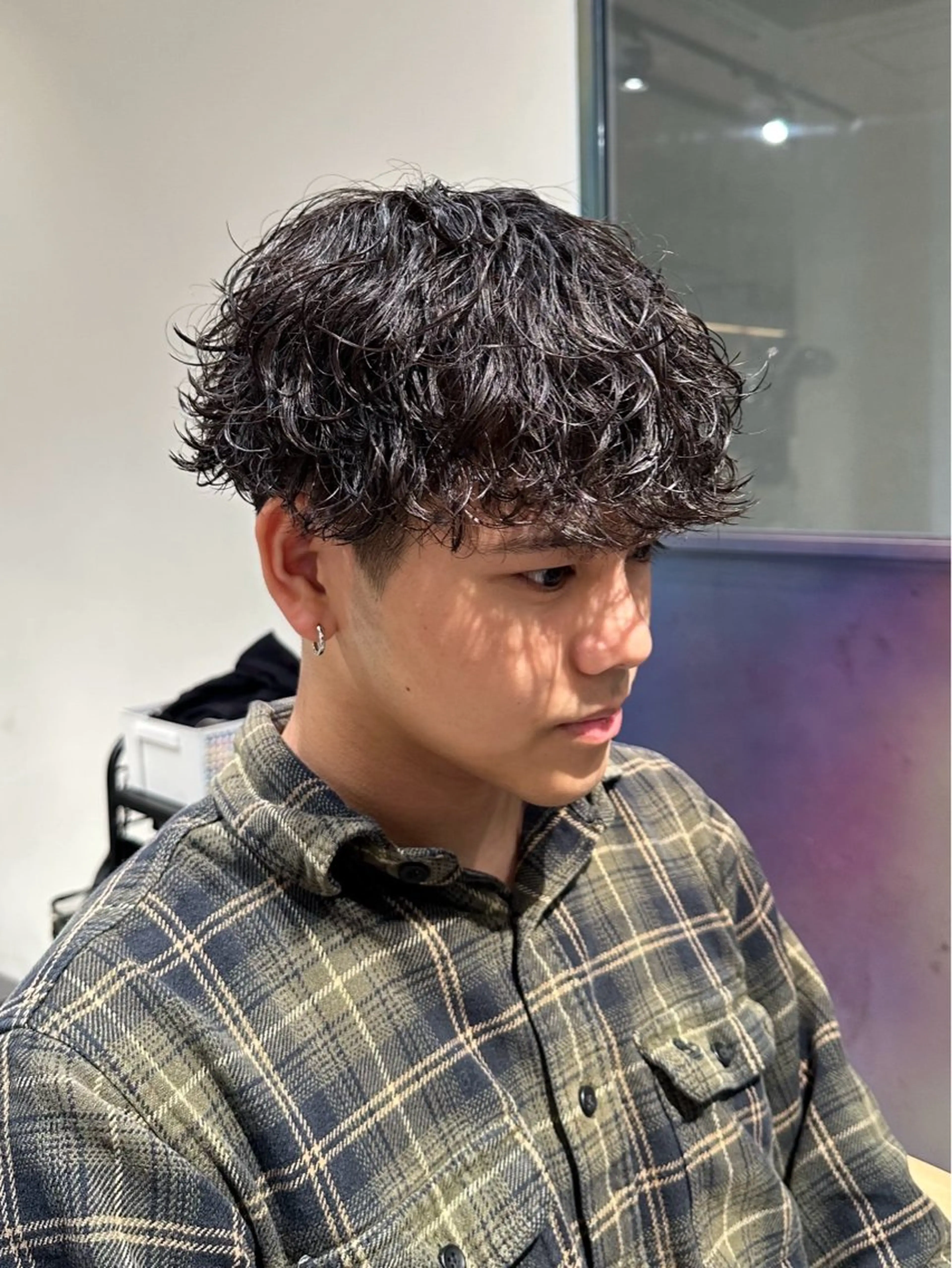 ショート パーマ カット Qin shaire salonのヘアスタイル