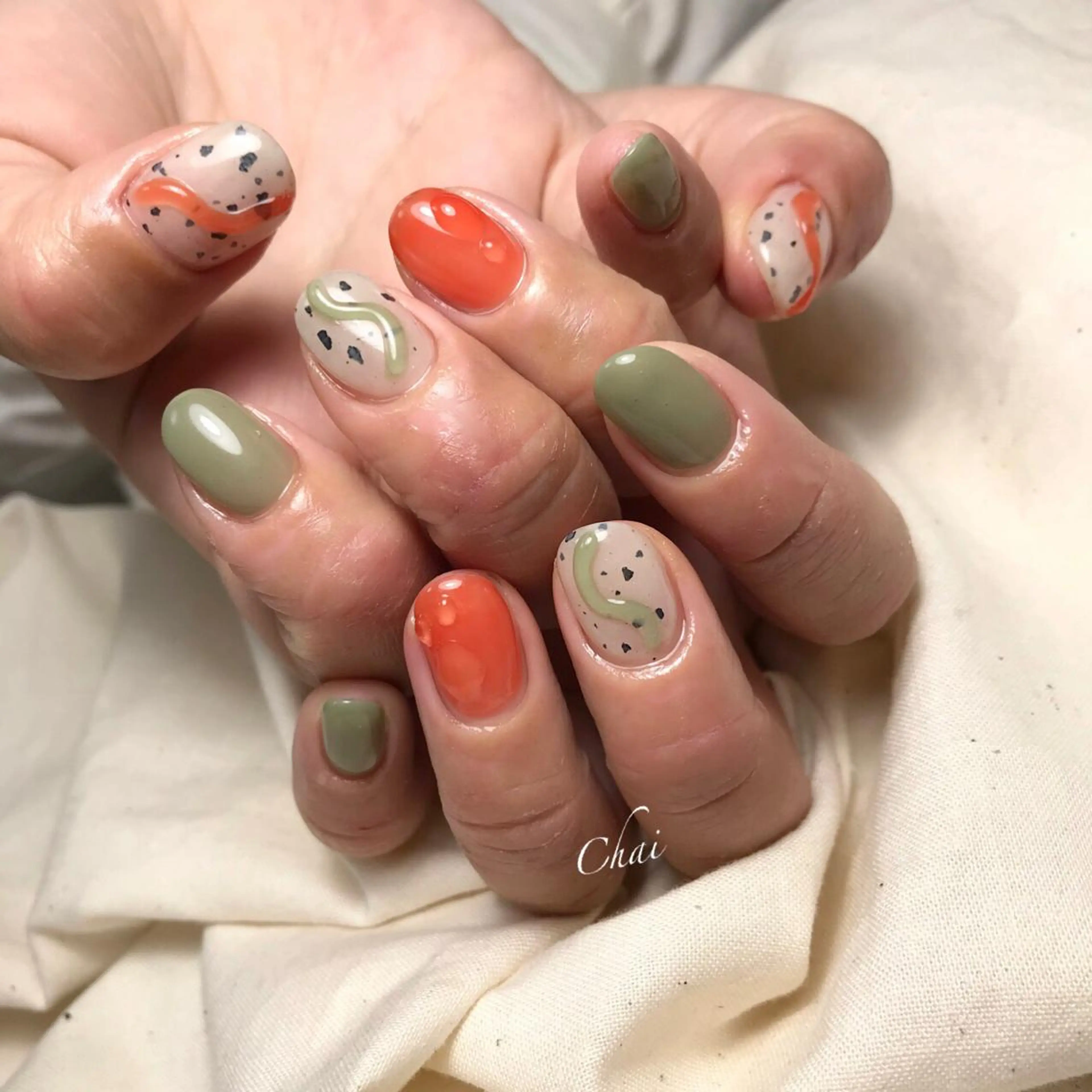 ネイル ハンドネイル 💅chainail _aiのネイルデザイン