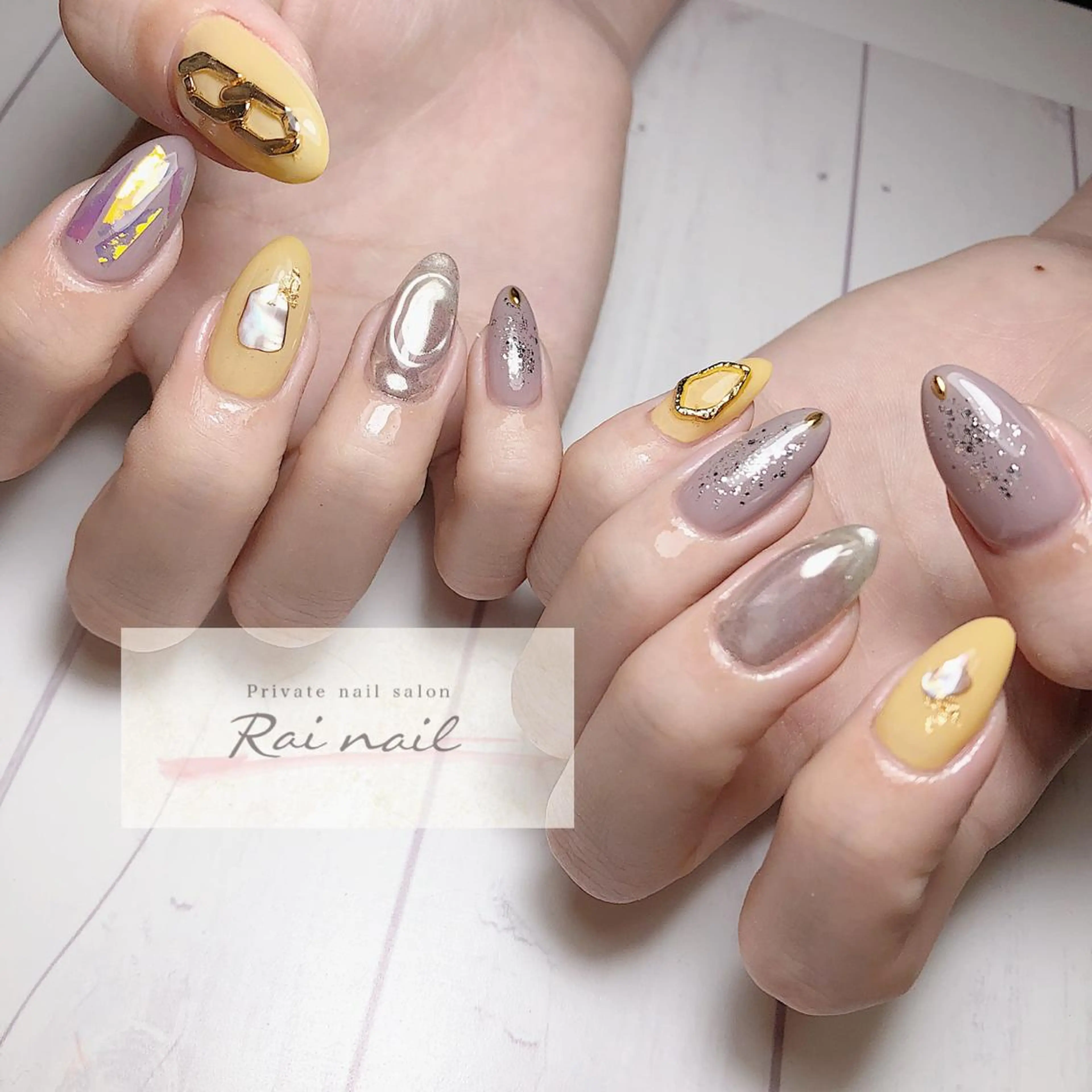 ネイル ハンドネイル Rai nail_ Risaのネイルデザイン