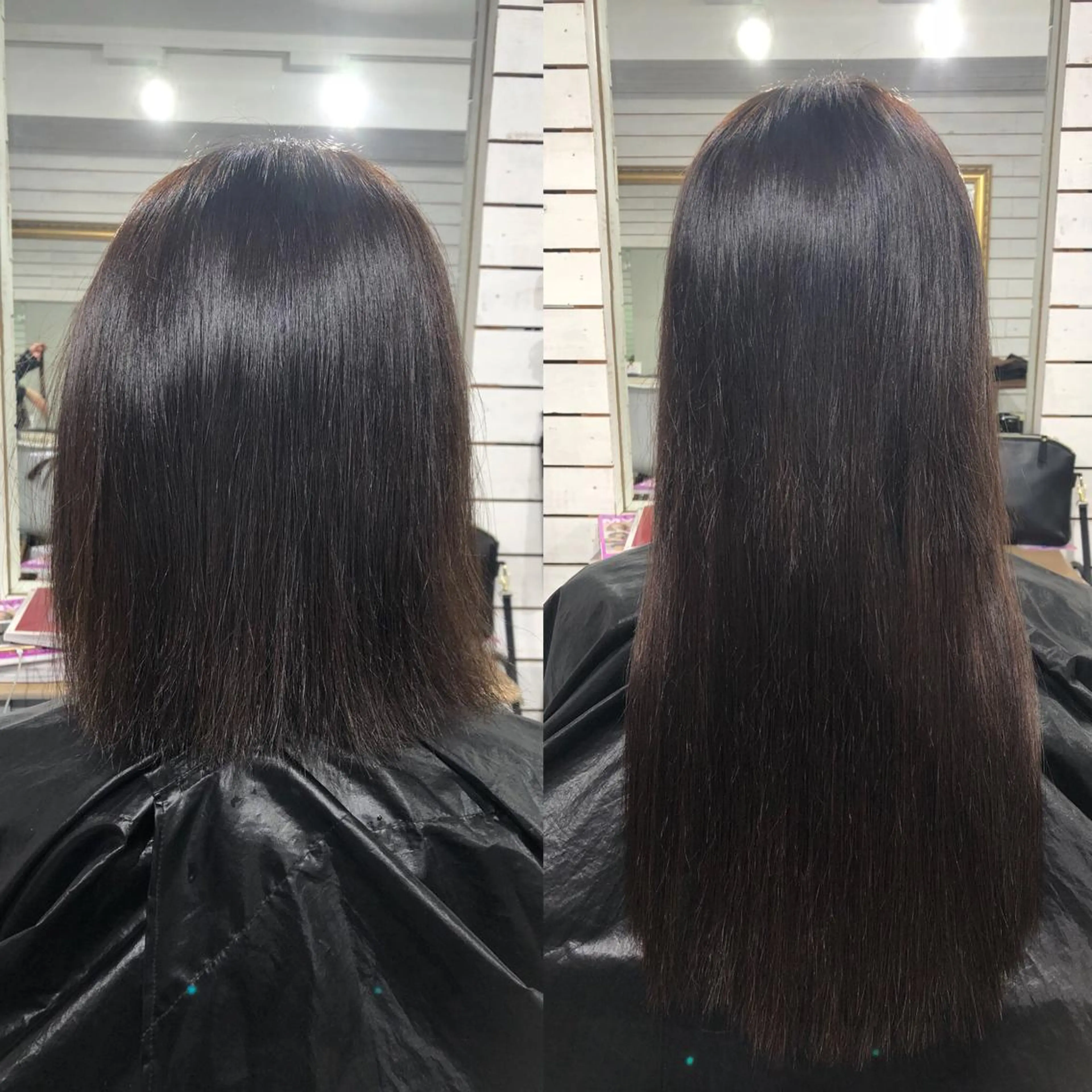 ロング カラー シールエクステ エクステ ヘアカラー エクステ 🧡艶髪ちゅるん髪 🫧🧡YUKI❄️のヘアスタイル