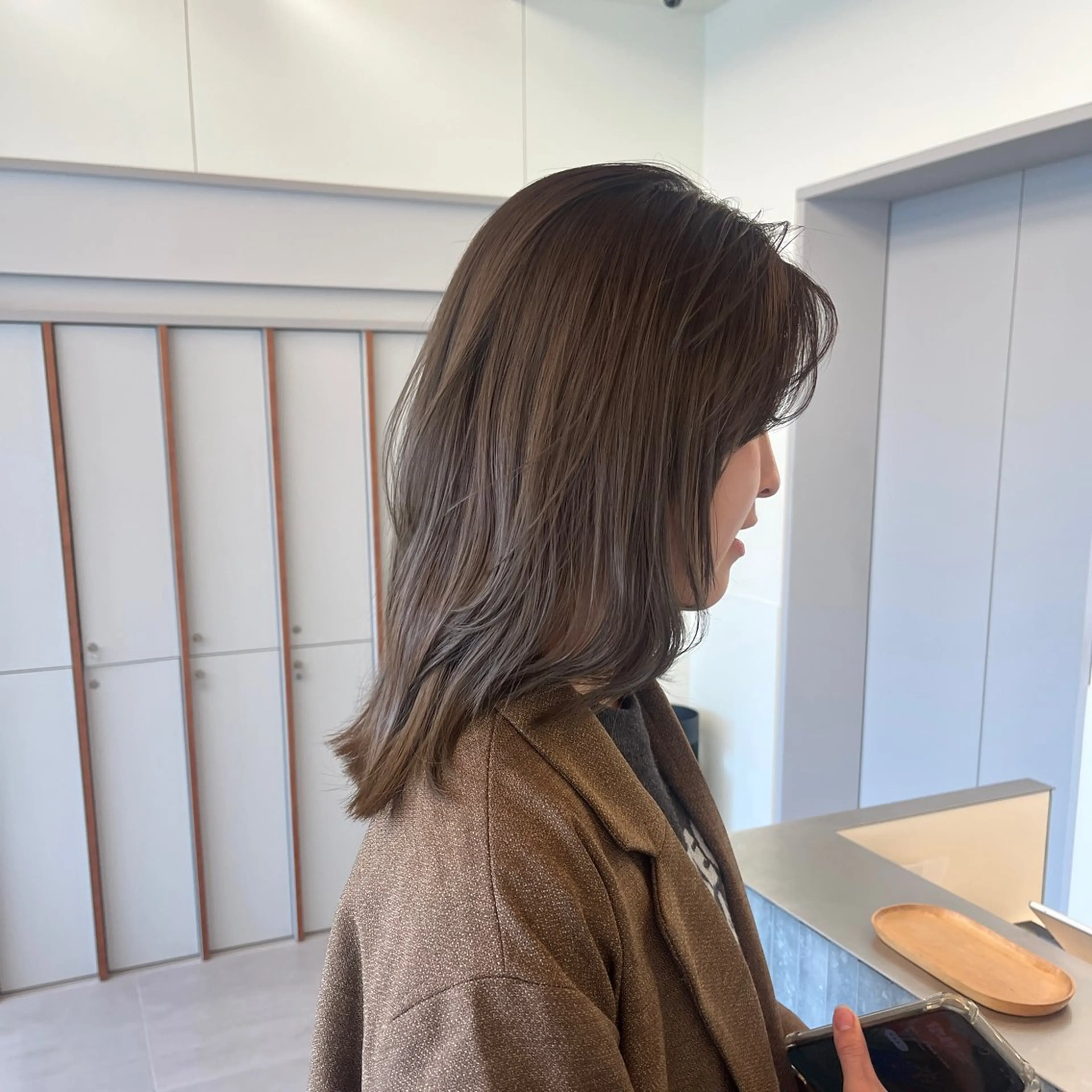 【ミニモ学割】カット+カラー+トリートメントレイヤーカット、暖色お任せください✨学生限定の写真