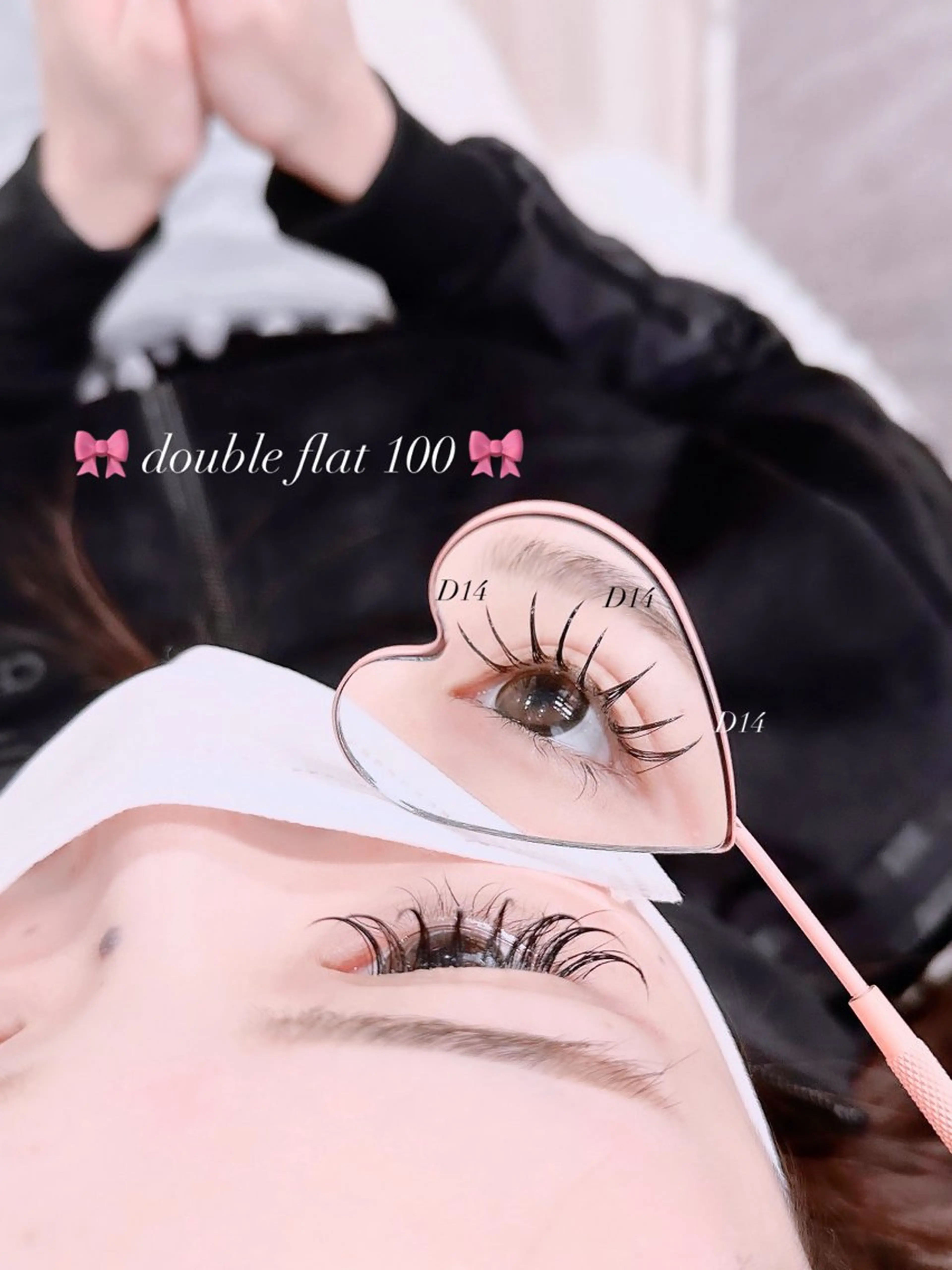 マツエク・マツパ 🤍束感マツエク /難波/moe/🤍のマツエク・マツパデザイン