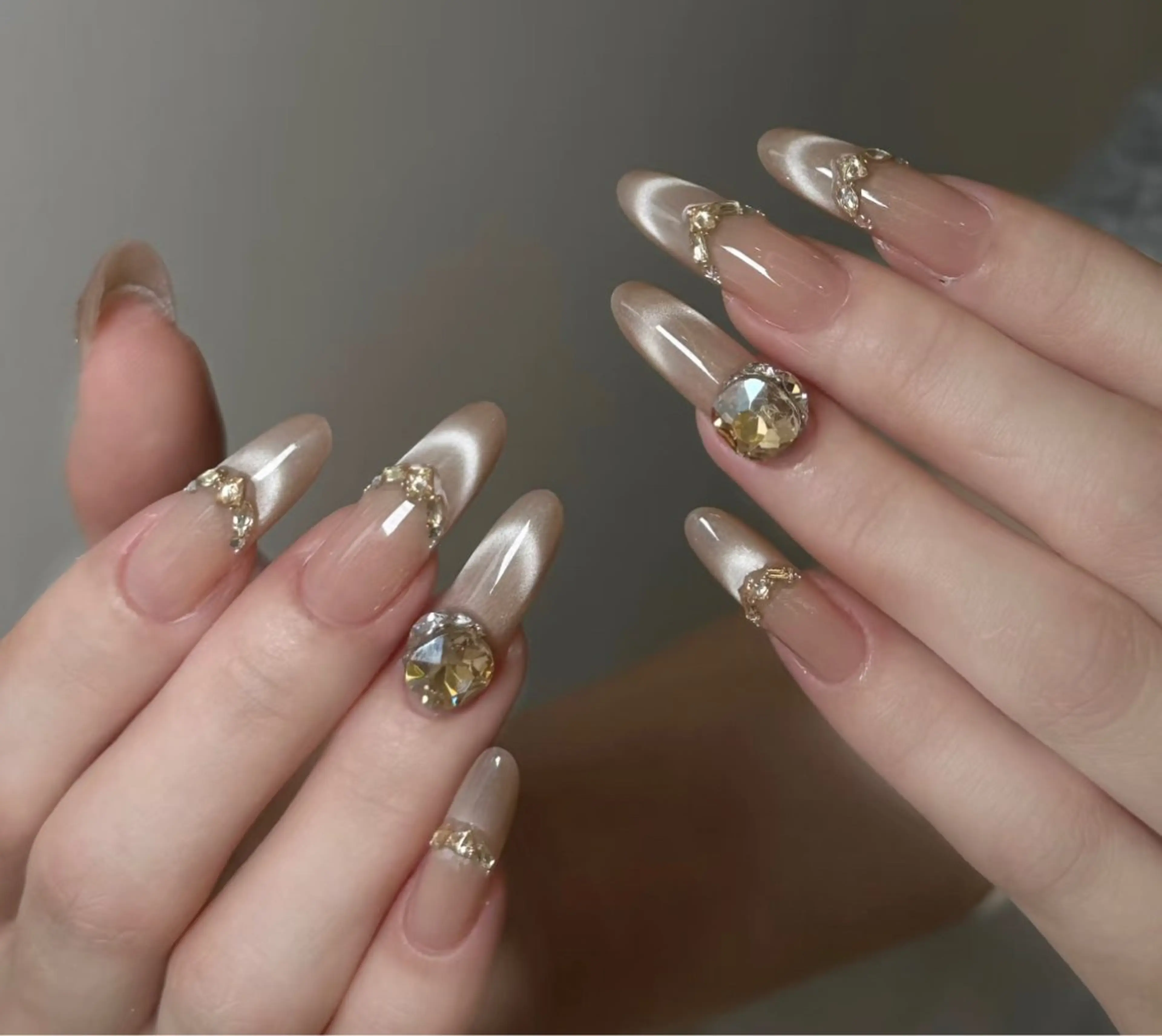 ネイル ハンドネイル ハンドケア 🍑 momo_nailのネイルデザイン