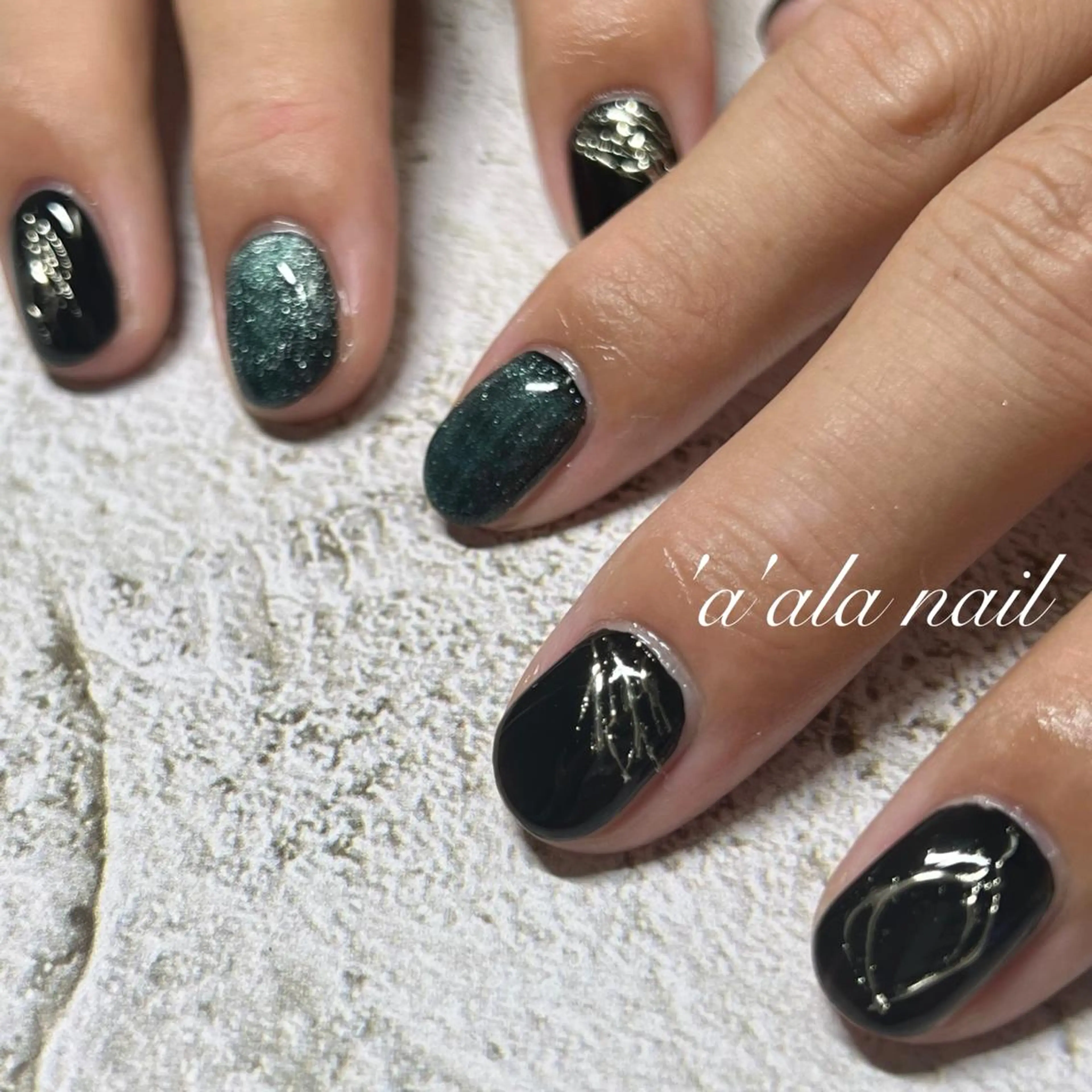 ネイル メンズネイル 'a'ala nailのネイルデザイン