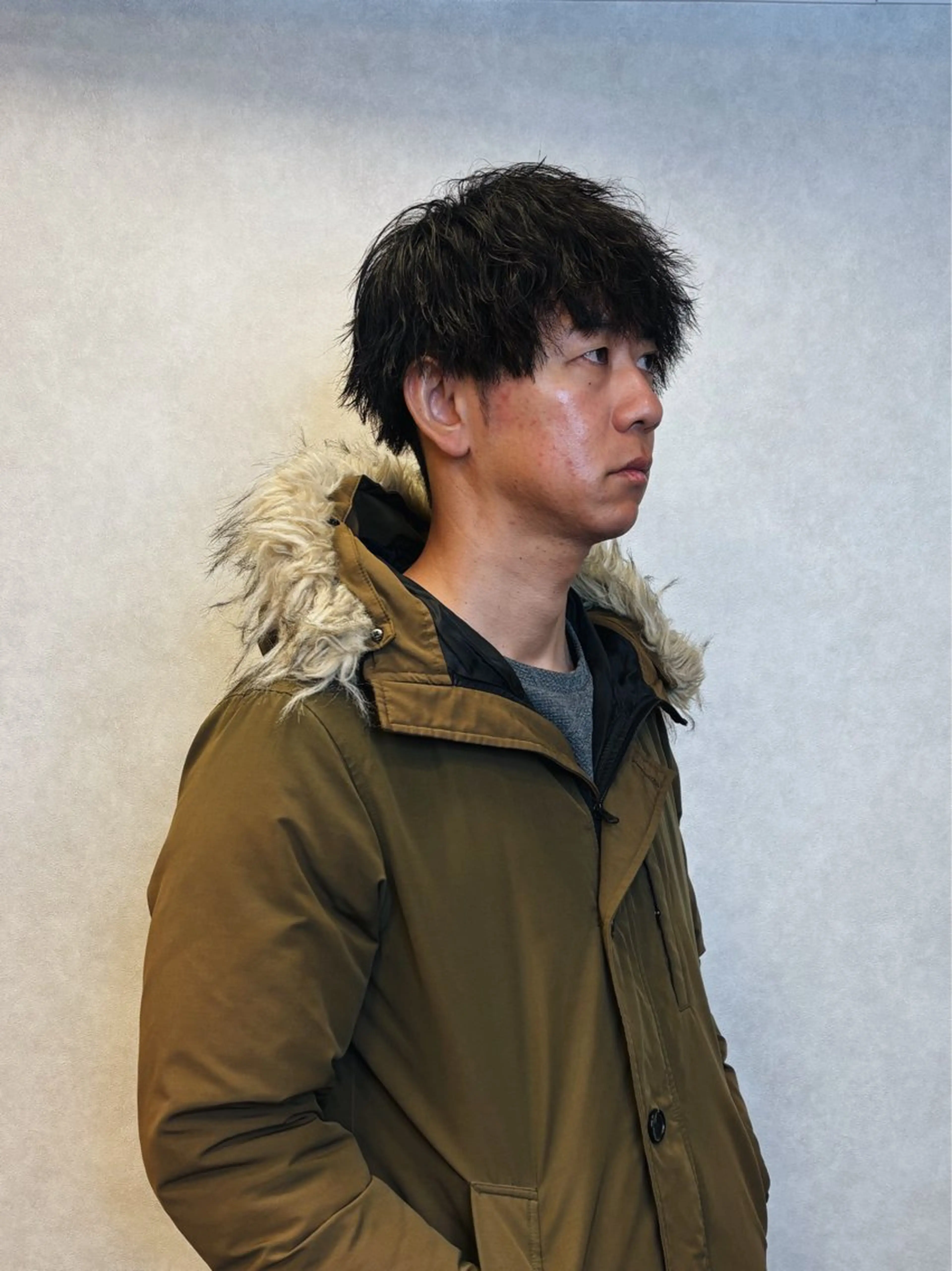 ショート パーマ メンズ カット パーマ KAISHU 【メンズ専門】のヘアスタイル