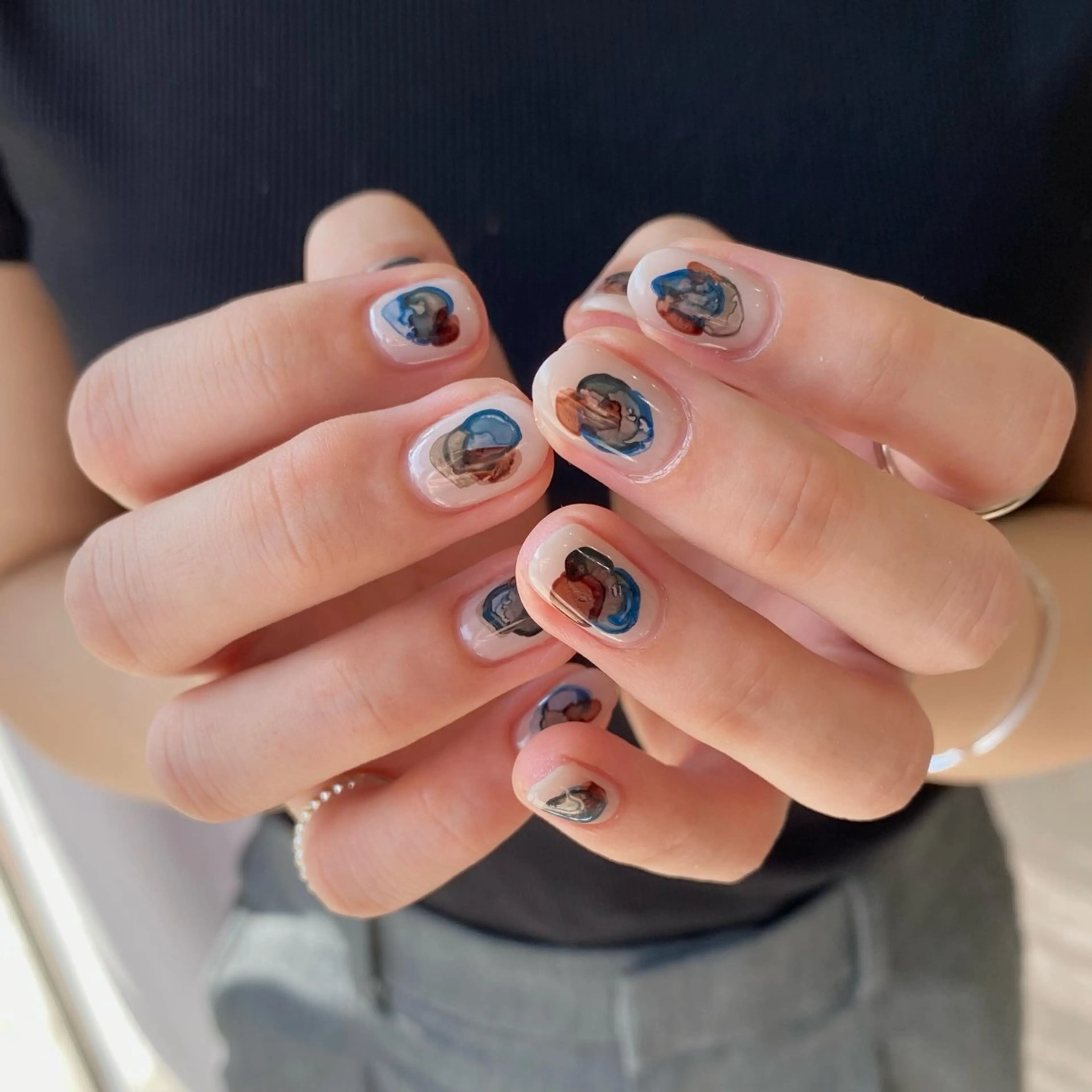 ネイル ハンドネイル NUE rico / ニュアンスネイルのネイルデザイン