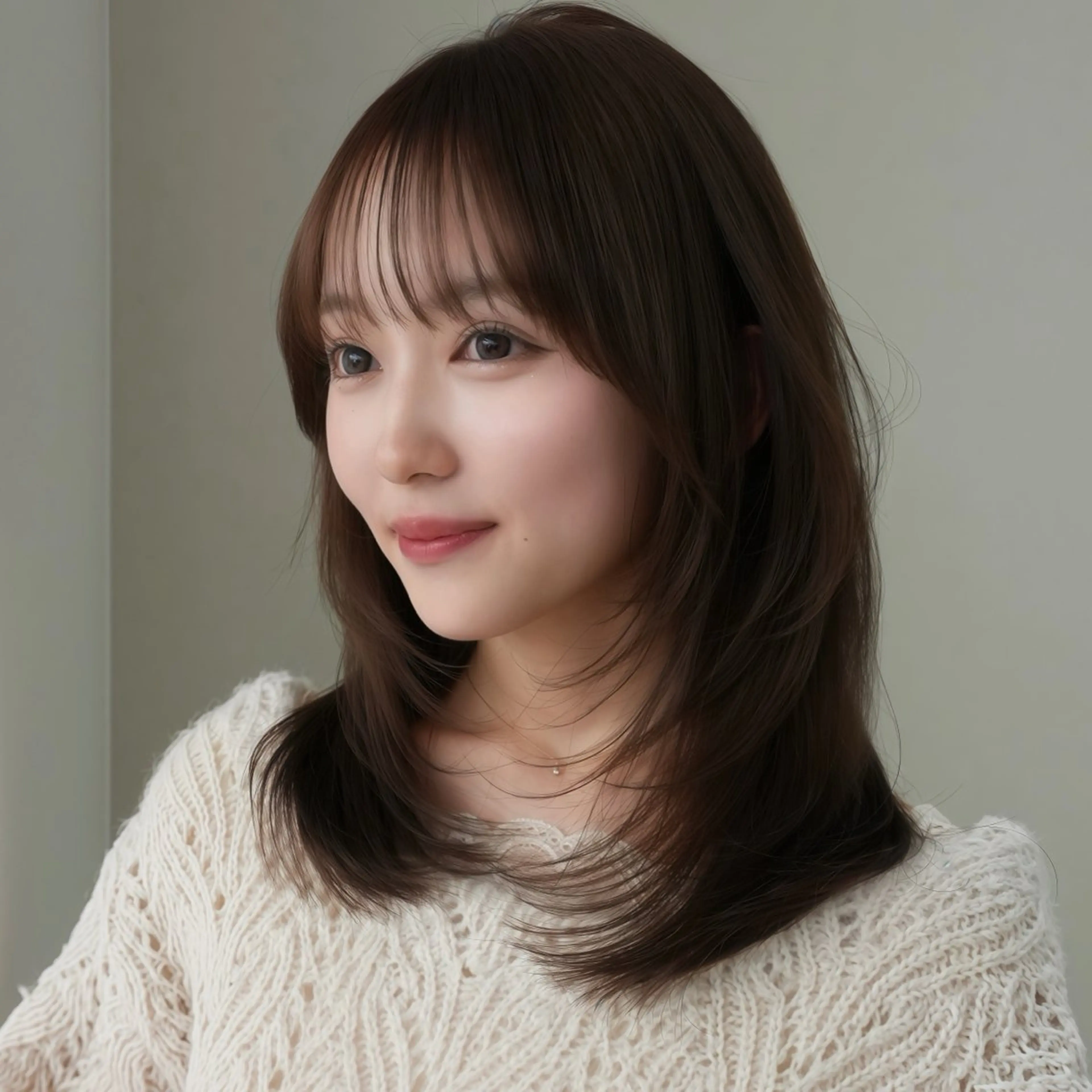 【0円🕊️】ミディアムカットモデル✂️有名美容師監修の写真