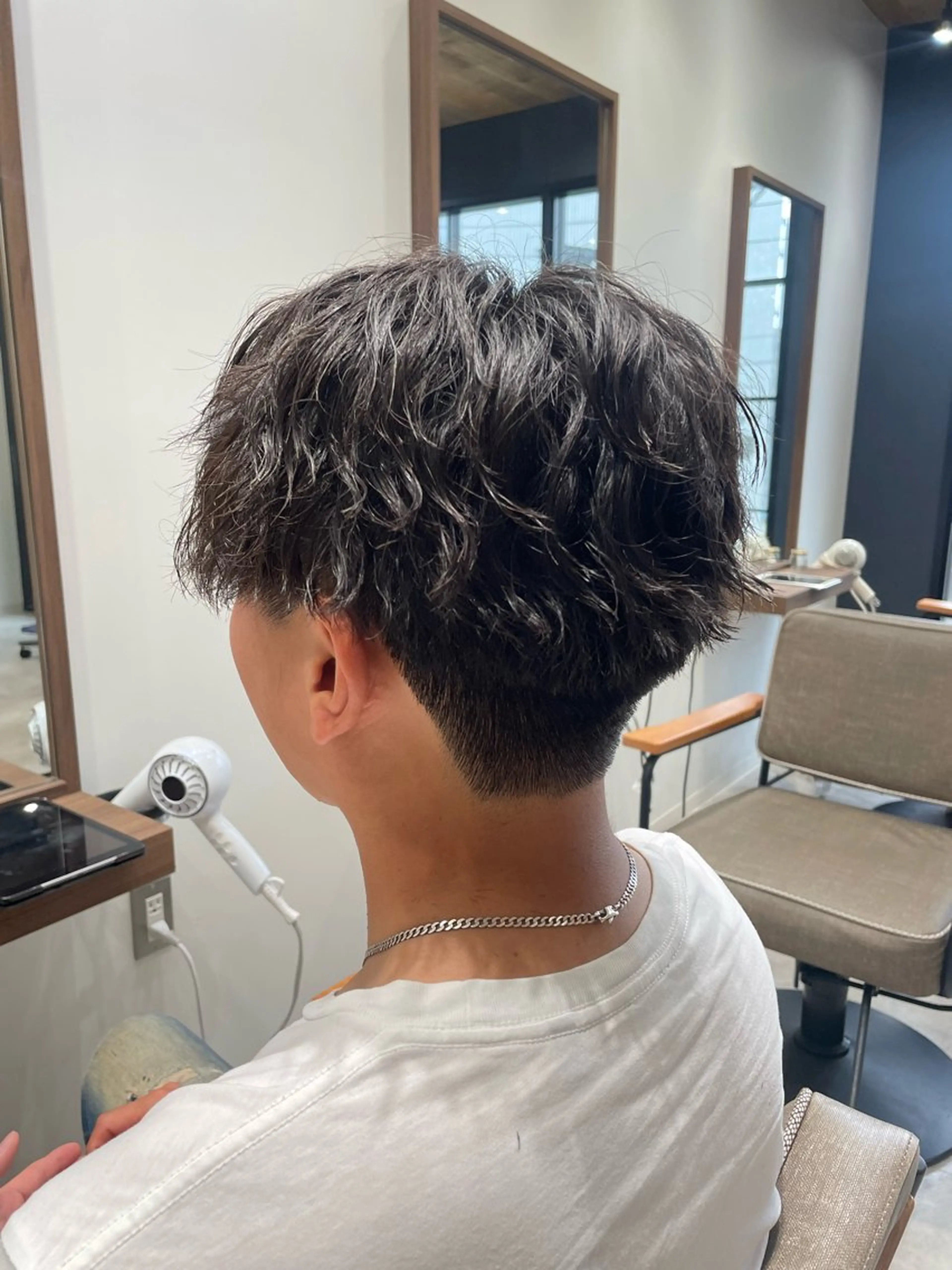 メンズ 韓国カット/透明感 Re.Labo岡本のヘアスタイル