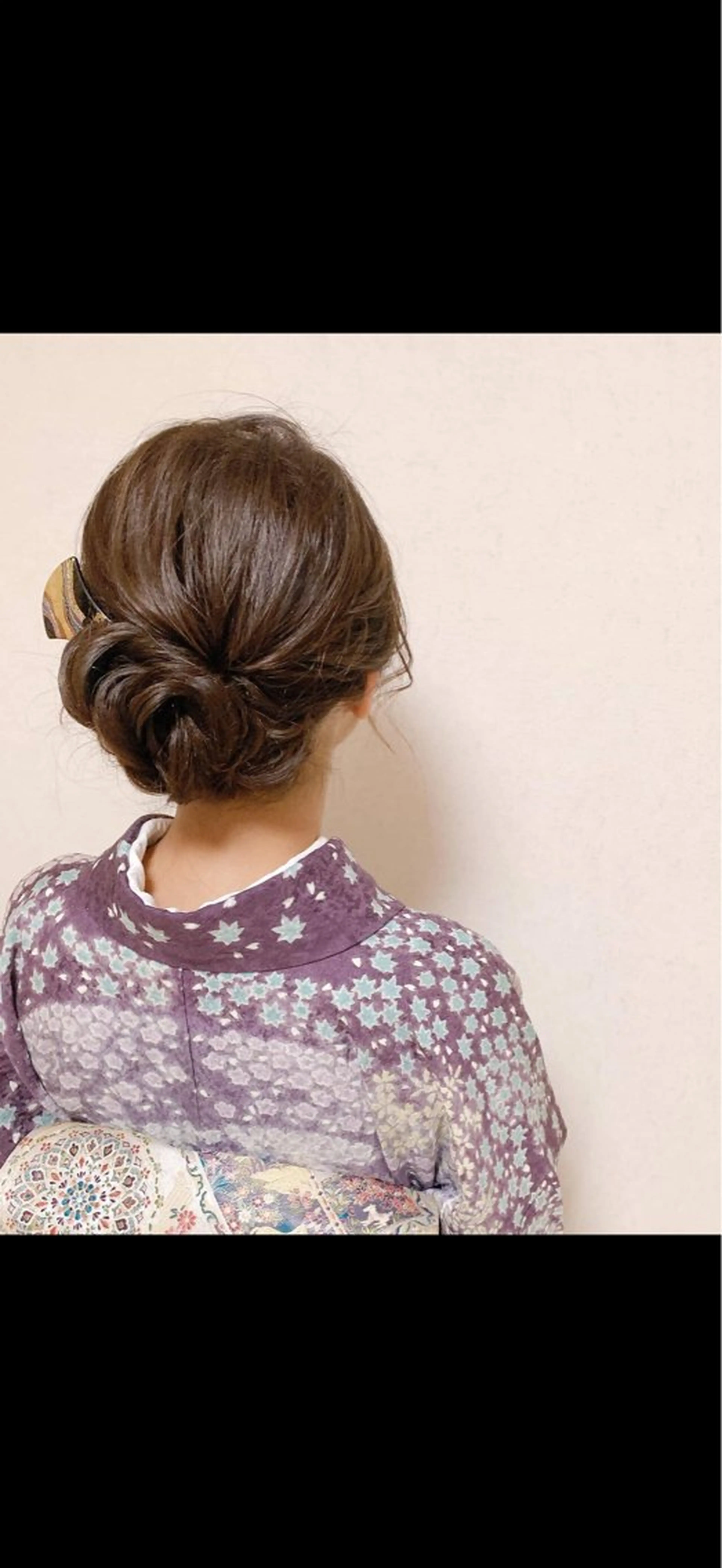 ヘアアレンジ ヘアセット着付け目黒 駅すぐ　松永香代子のヘアスタイル