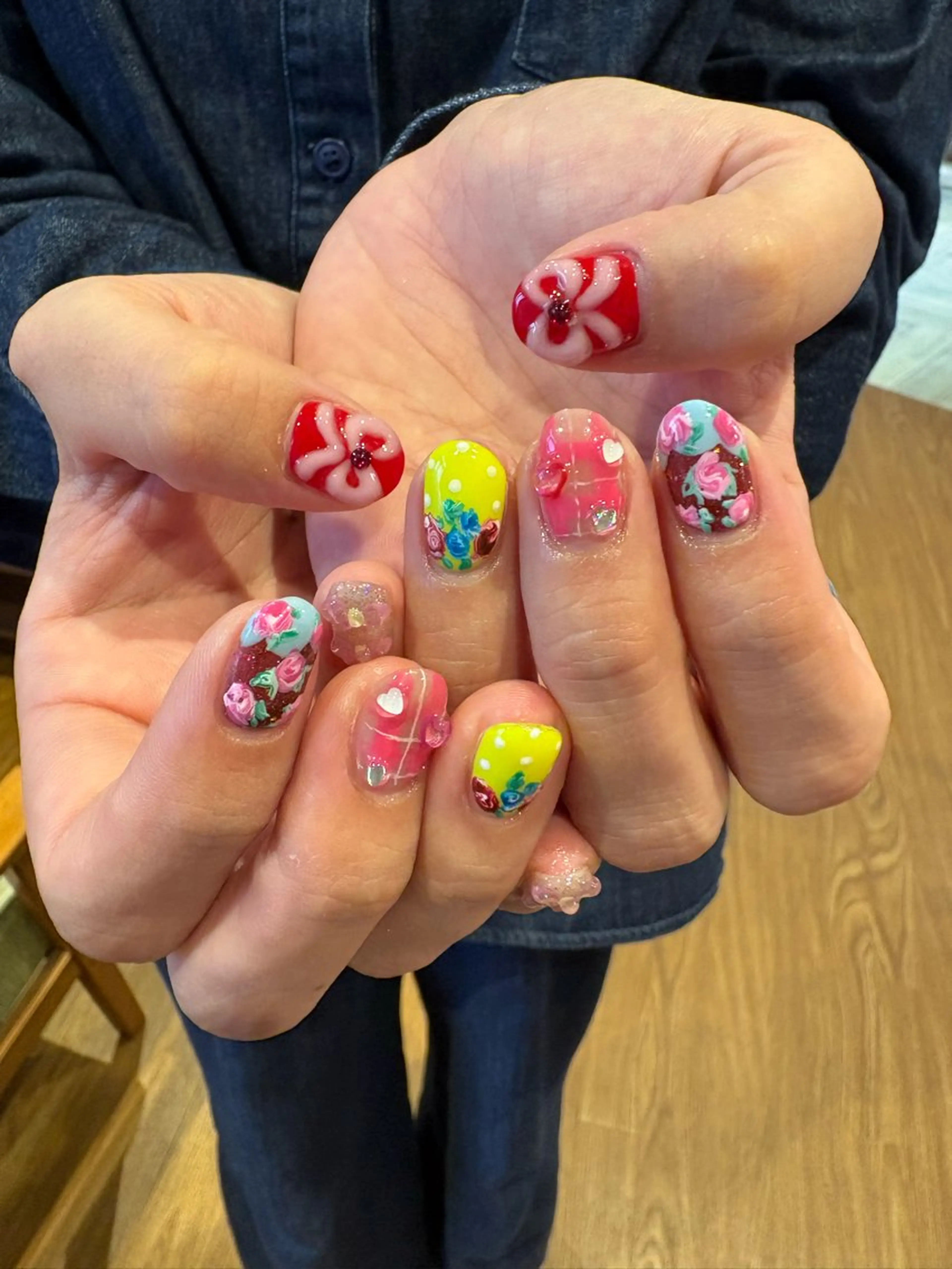 1/28 当日限定フリーデザイン✨🍓✨オフケア込の写真