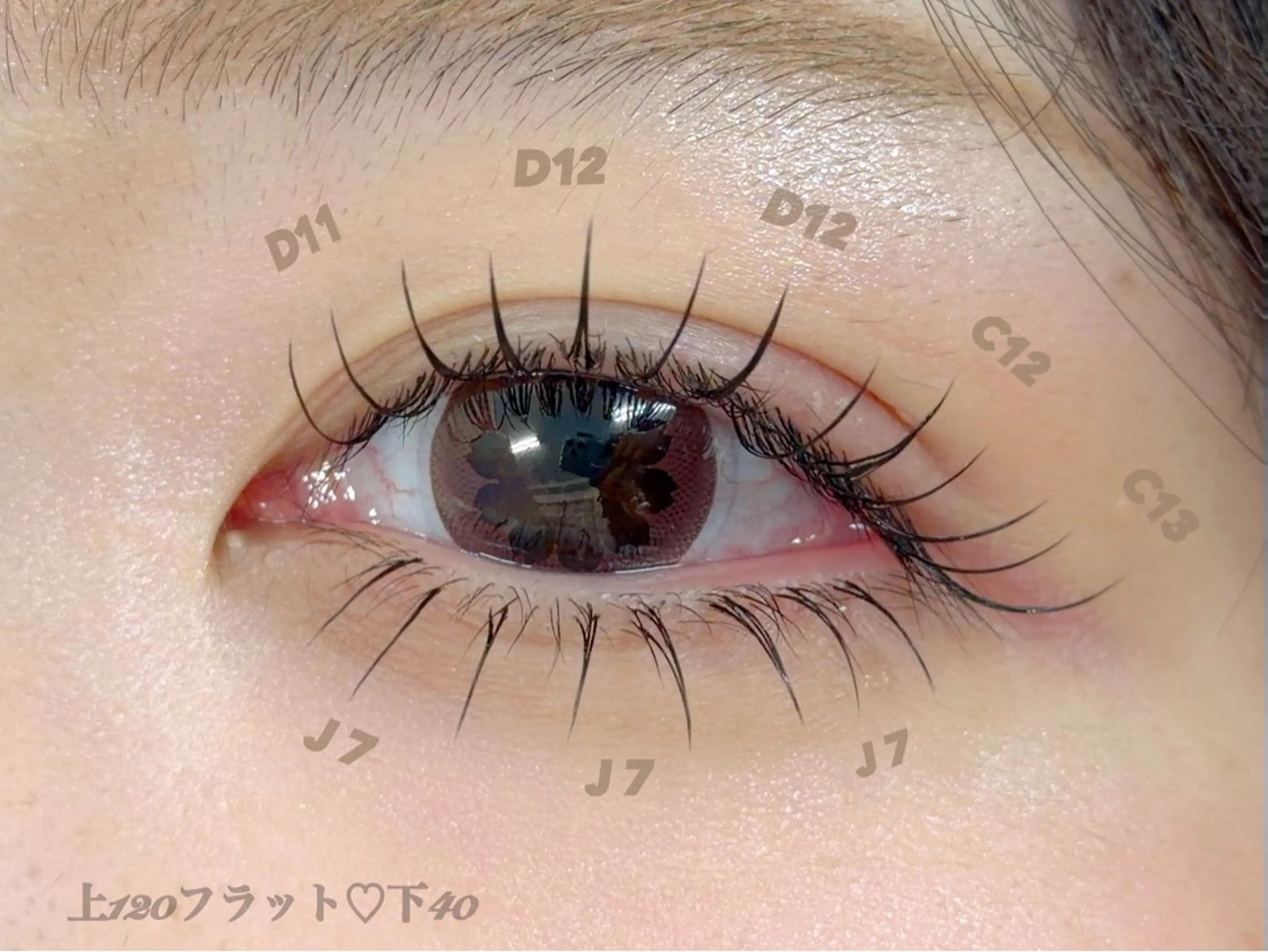 マツエク・マツパ Sweet Lash 川口のマツエク・マツパデザイン