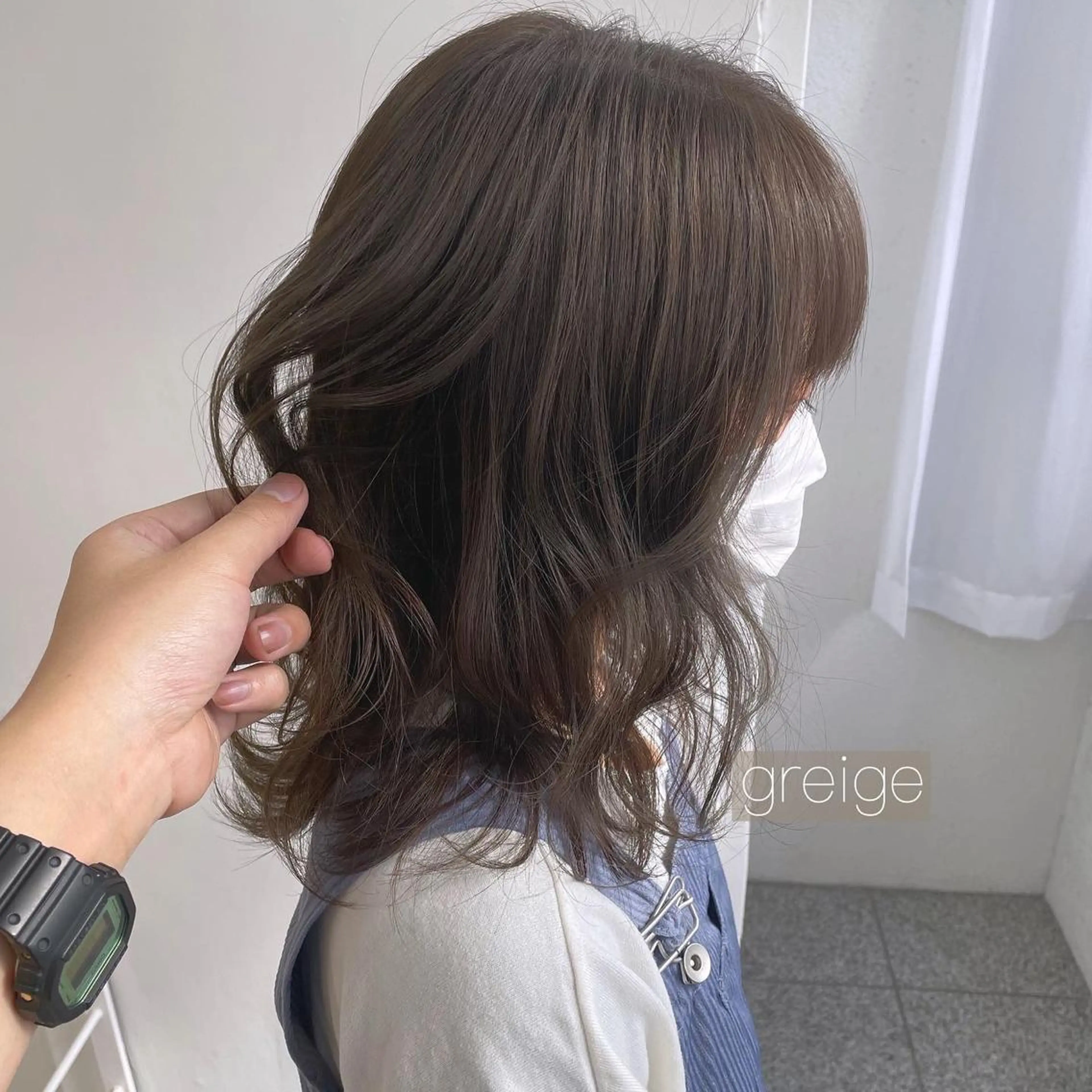 ミディアム カラー 🍎吉川浩生 トップスタイリストのヘアスタイル