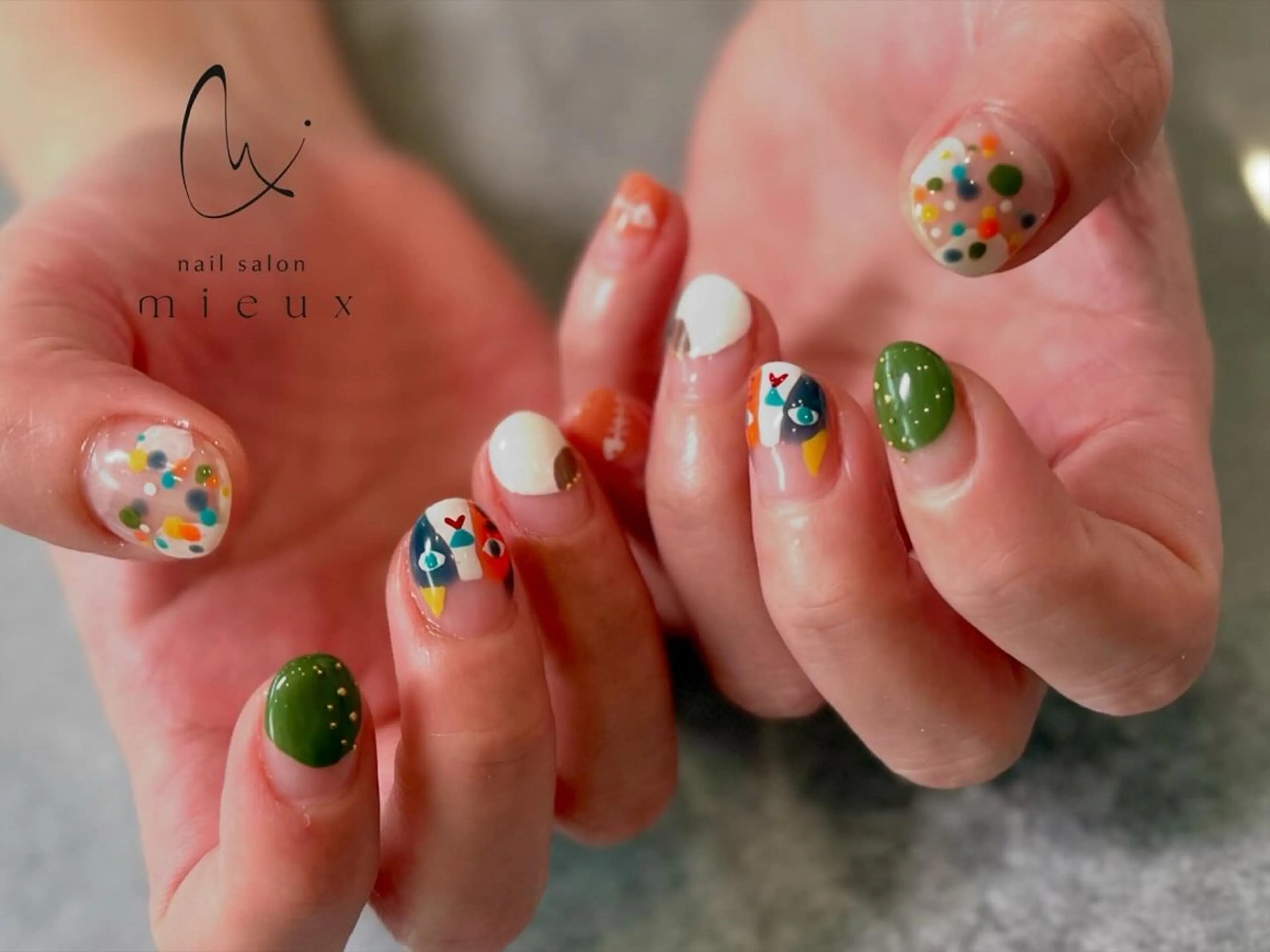 ネイル 持ち込み nailsalon mieuxのネイルデザイン