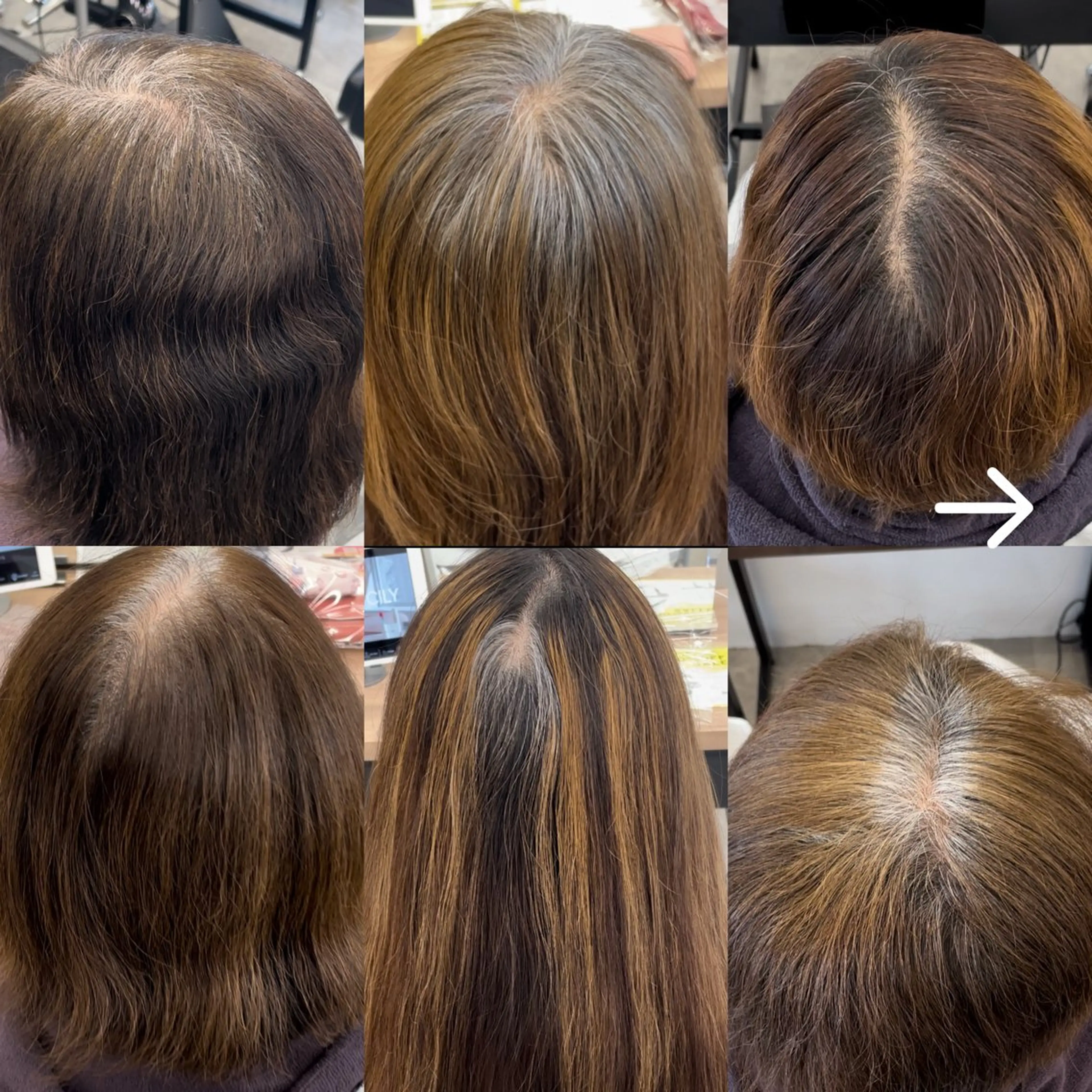 ミディアム カラー カット ヘアカラー セイタ 4.50代大歓迎のヘアスタイル