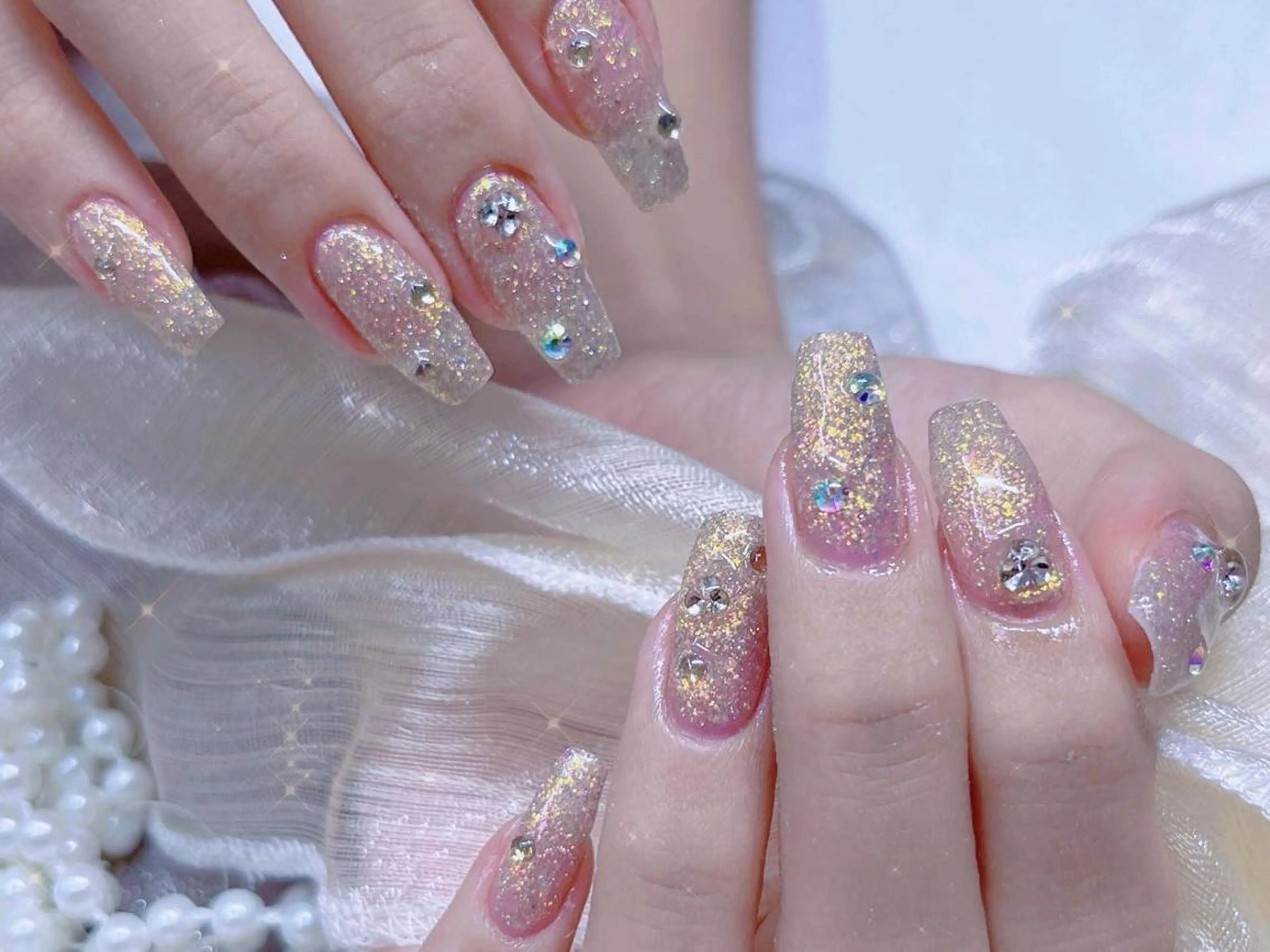 ネイル ハンドネイル 🎀まゆ 🪽🐾のネイルデザイン