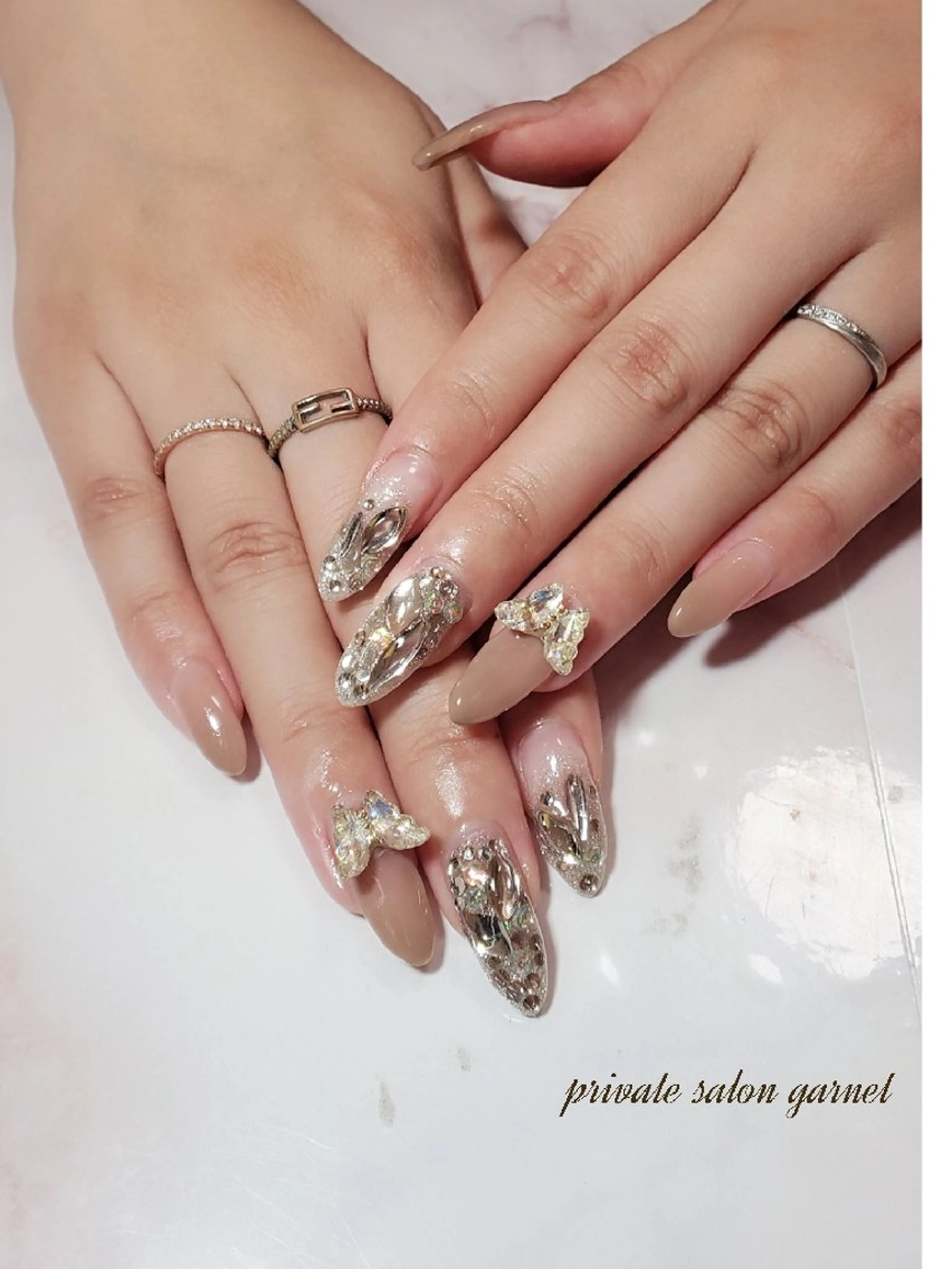 ネイル ワンホンネイル Garnet nailのネイルデザイン