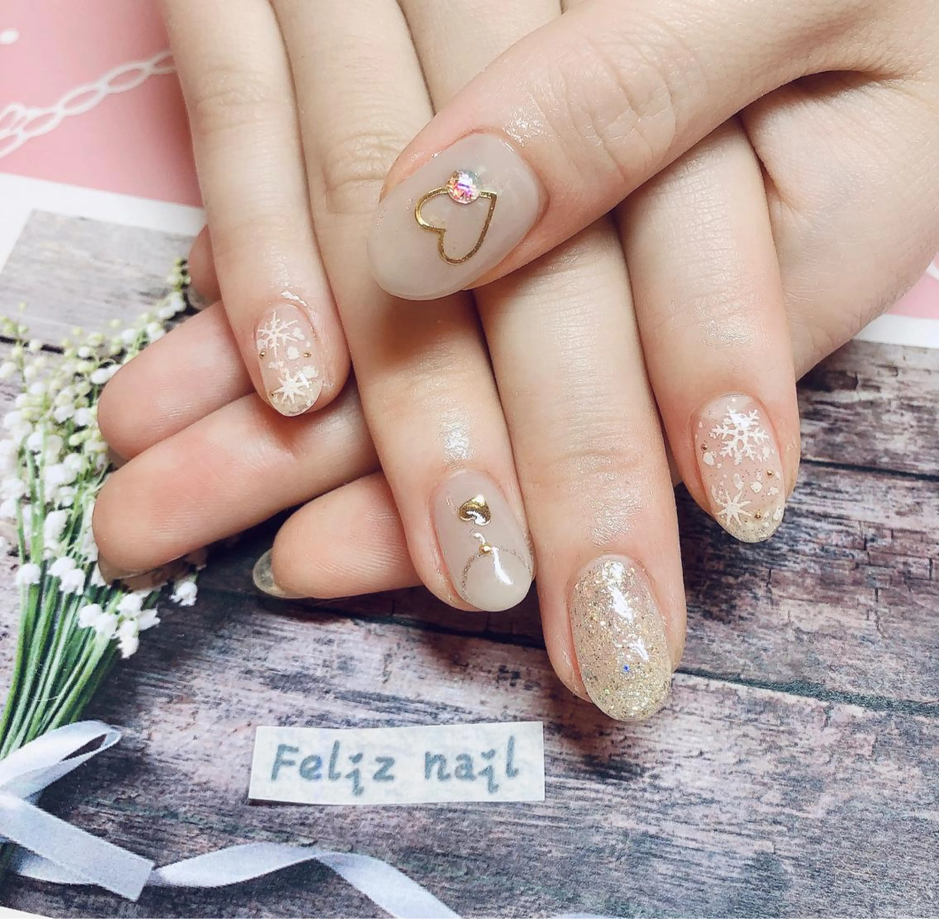 ネイル ジェルネイル パラジェル ハンドネイル ユキカ (ネイリスト)のネイルデザイン