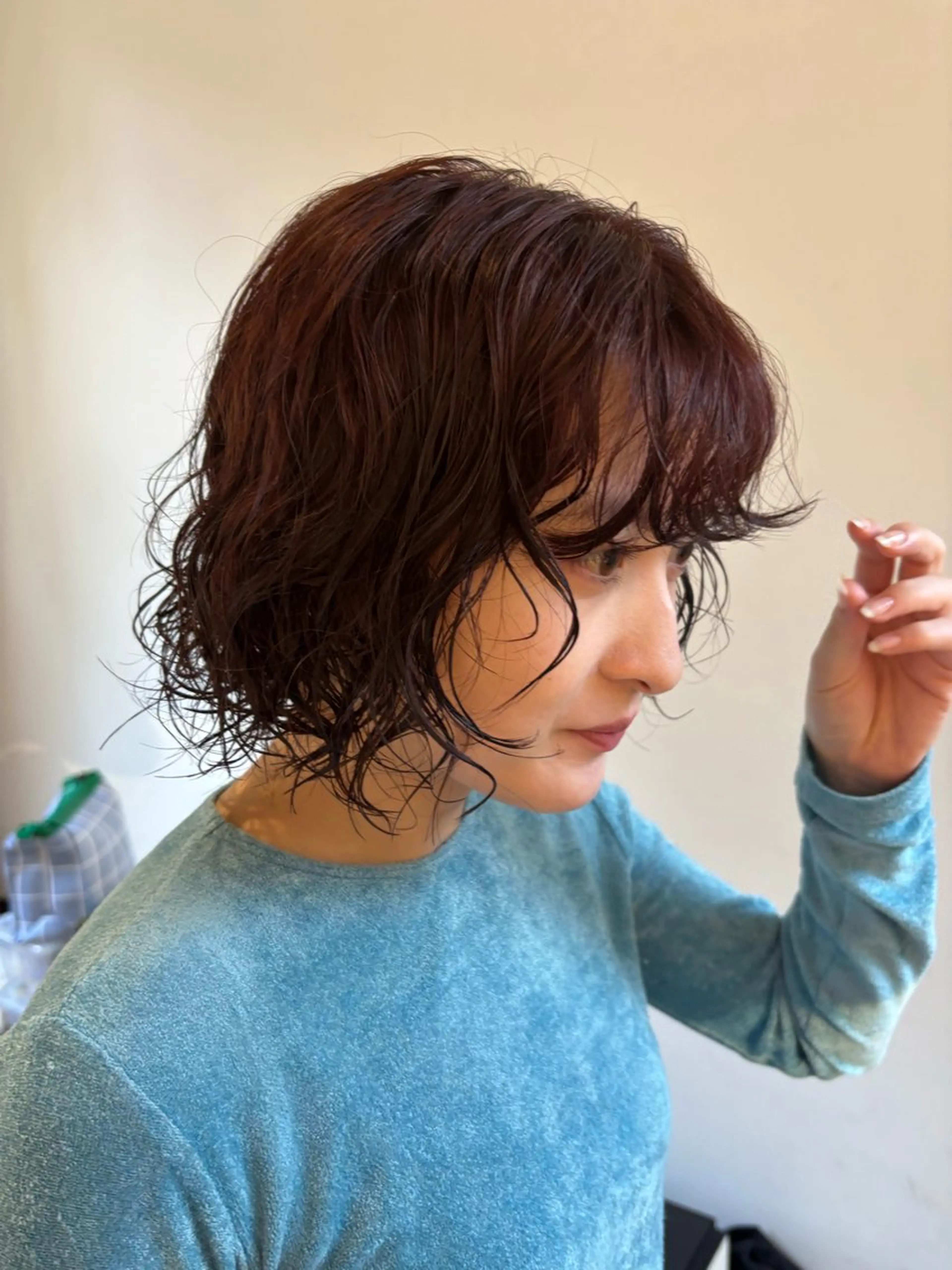 ショート ボブ カット パーマ トリートメント &72『アンドナナジュウニ』所属・&72 takiのヘアスタイル