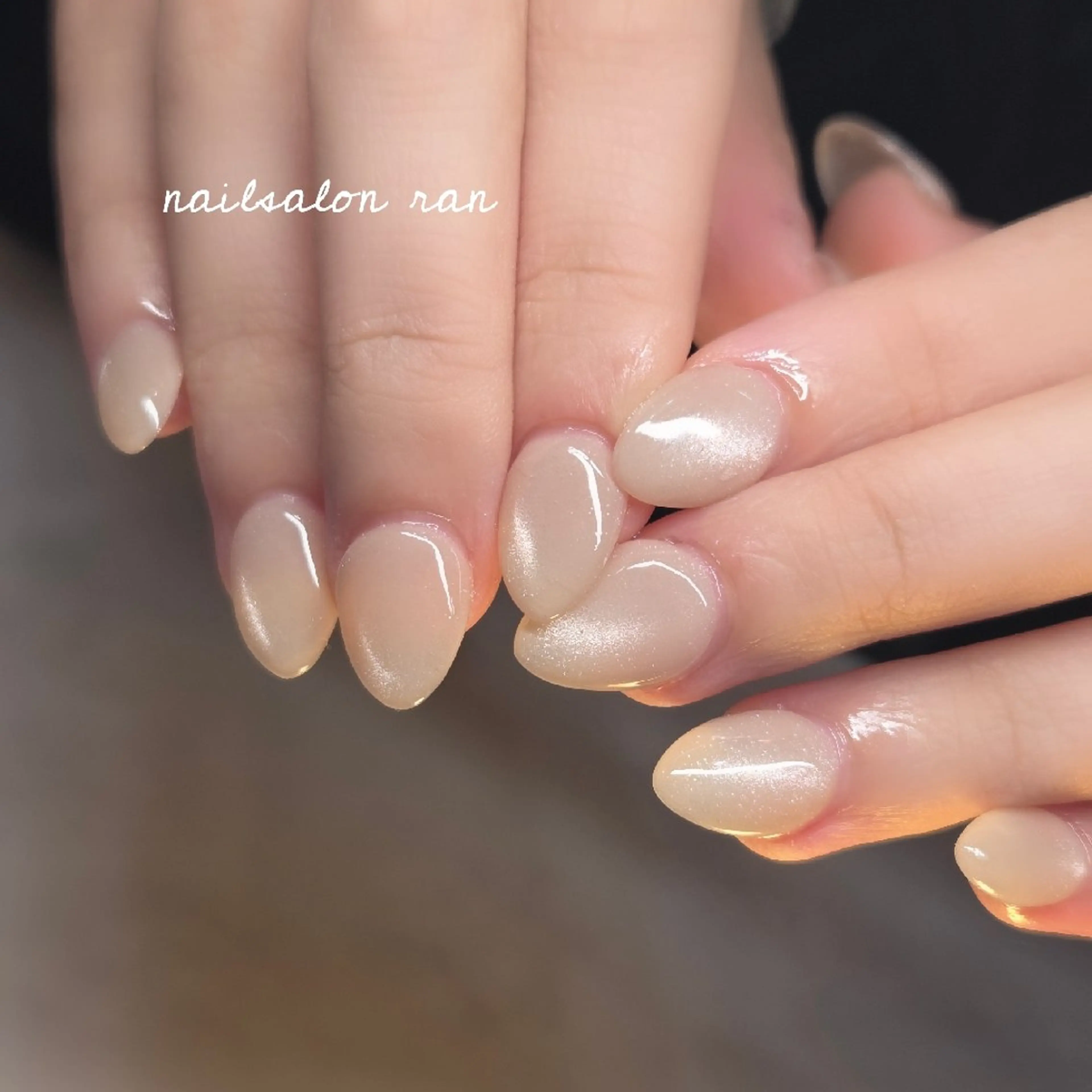 ネイル マグネットネイル nailsalon ranのネイルデザイン