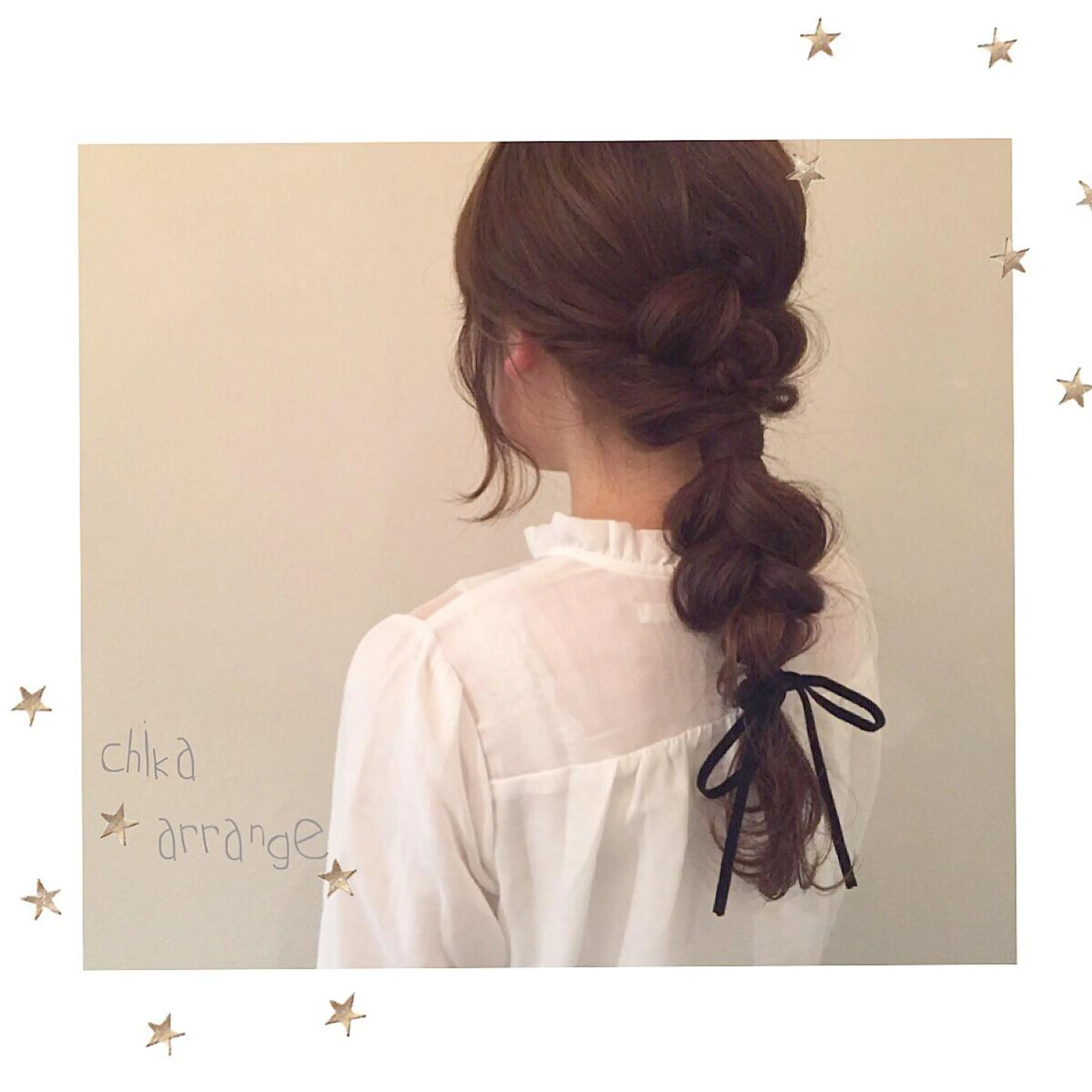 ヘアアレンジ 市川 千夏のヘアスタイル