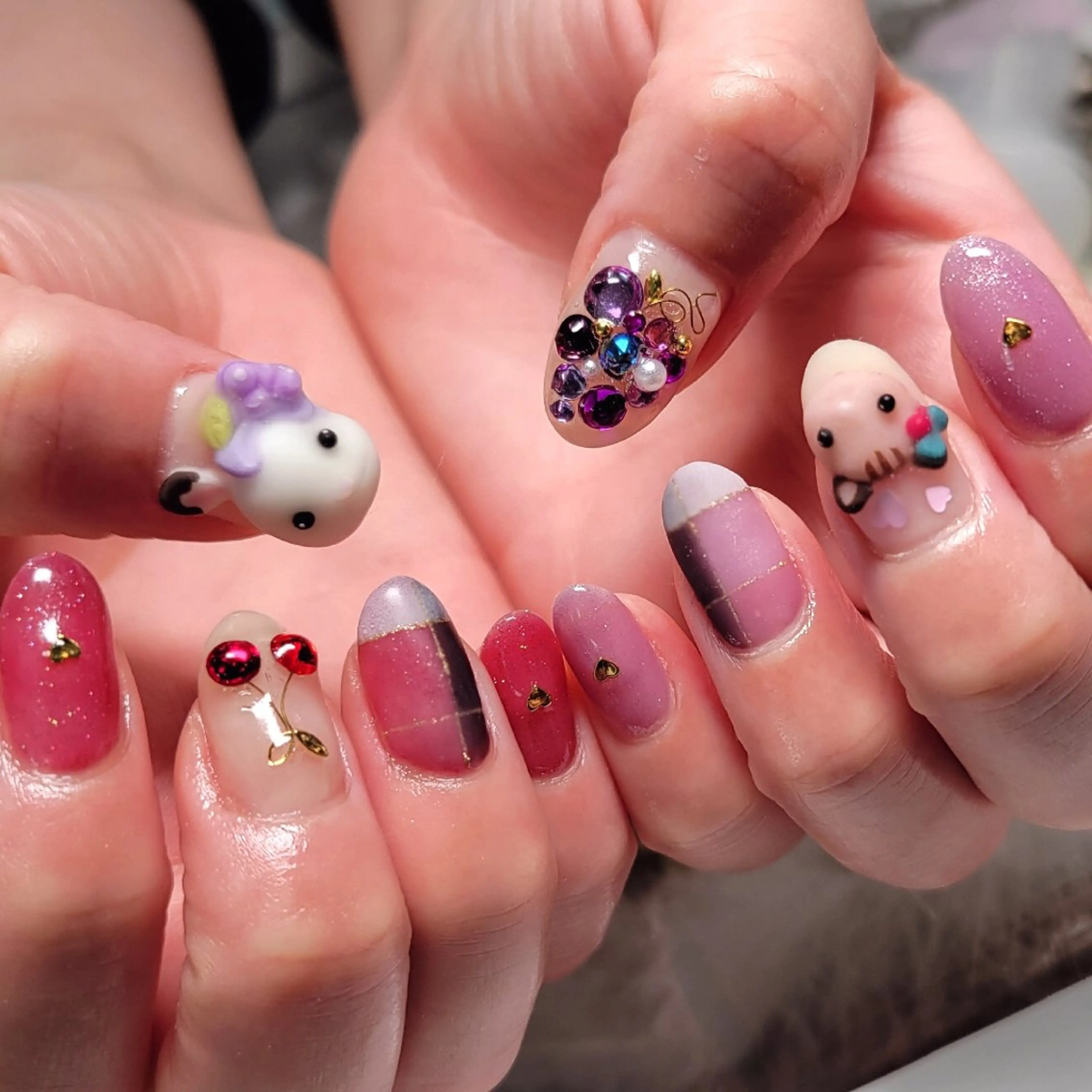 ネイル アートネイル ジェルネイル おで@ oderi_nailのネイルデザイン