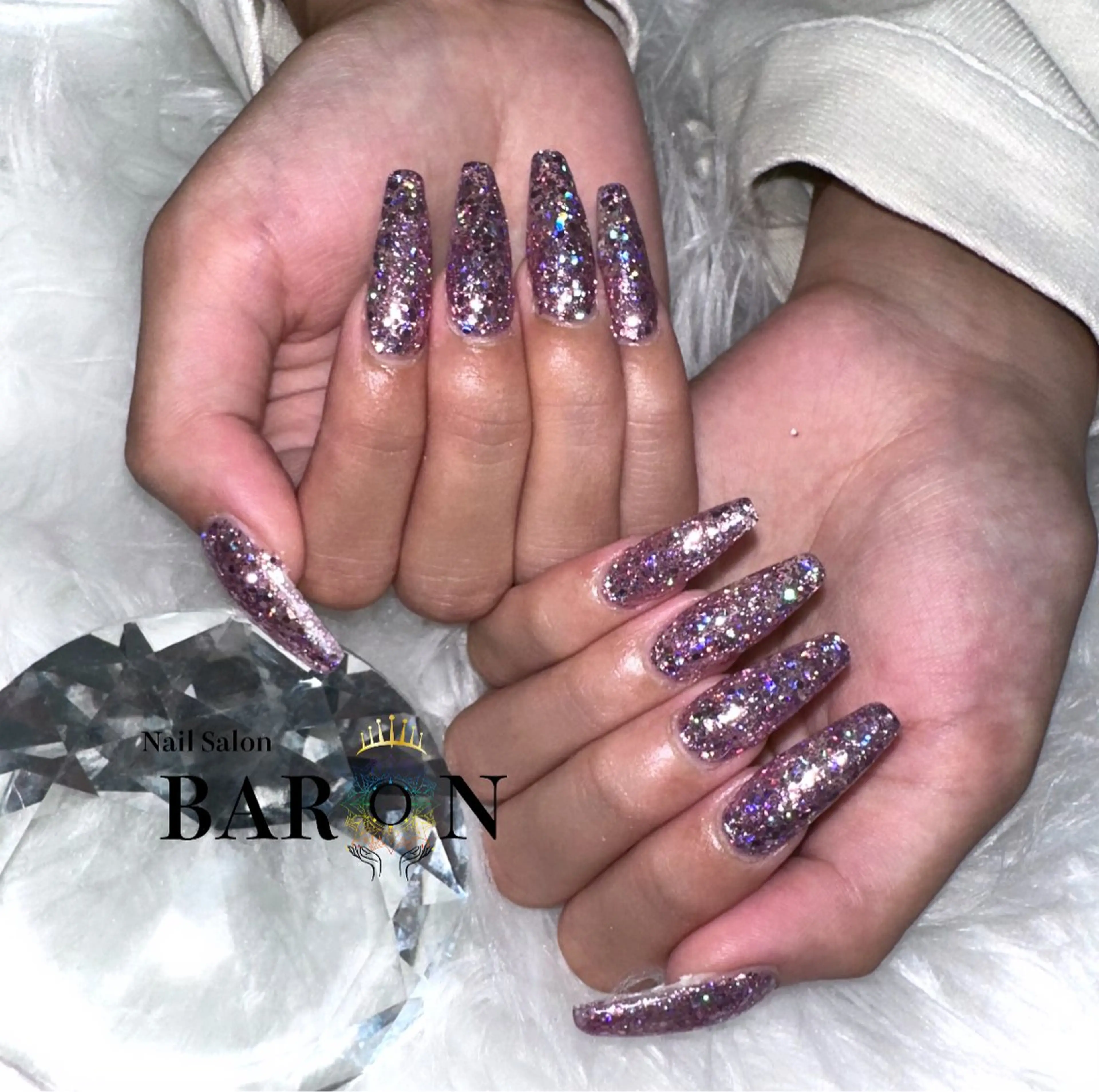 🤍最先端スカルプワンカラーorラメグラ🤍（パーツ代別途で可能）※指名料込みの写真