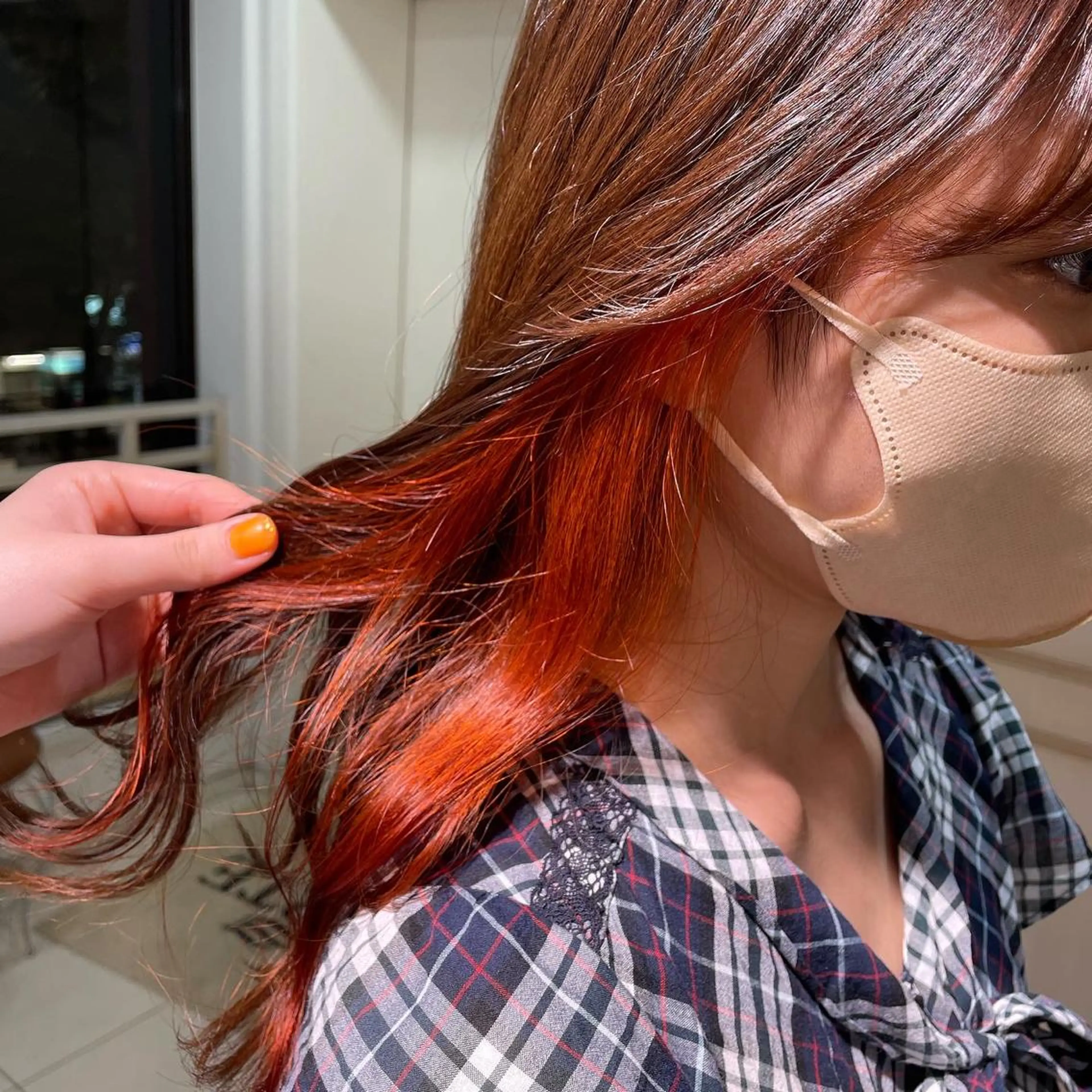 セミロング カラー ･˚✧すずね˚✧* lucia(ルチア)のマツエク・マツパデザイン