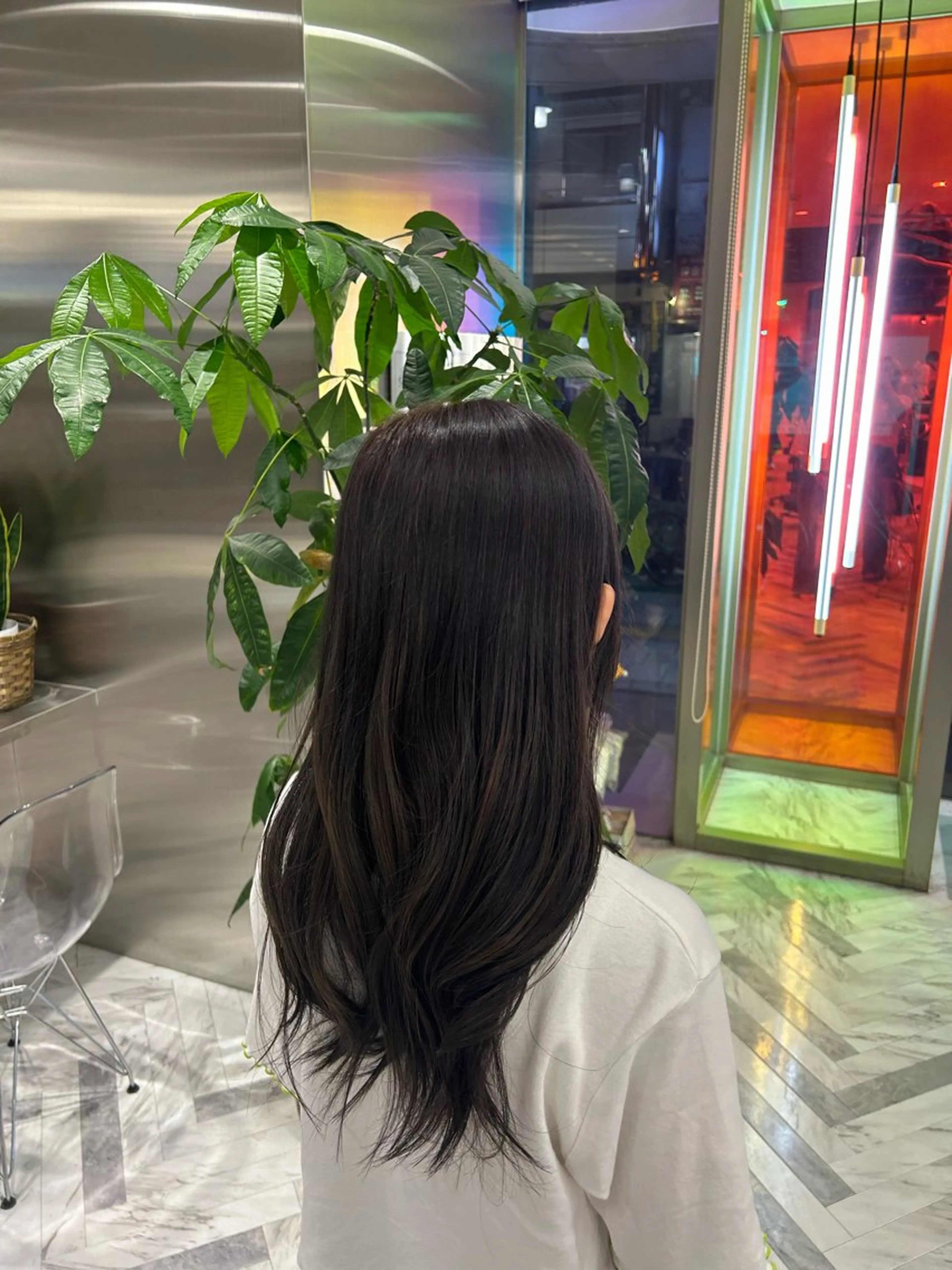 セミロング ヘアカラー メンズ/ボブ/パーマ /くるみのマツエク・マツパデザイン