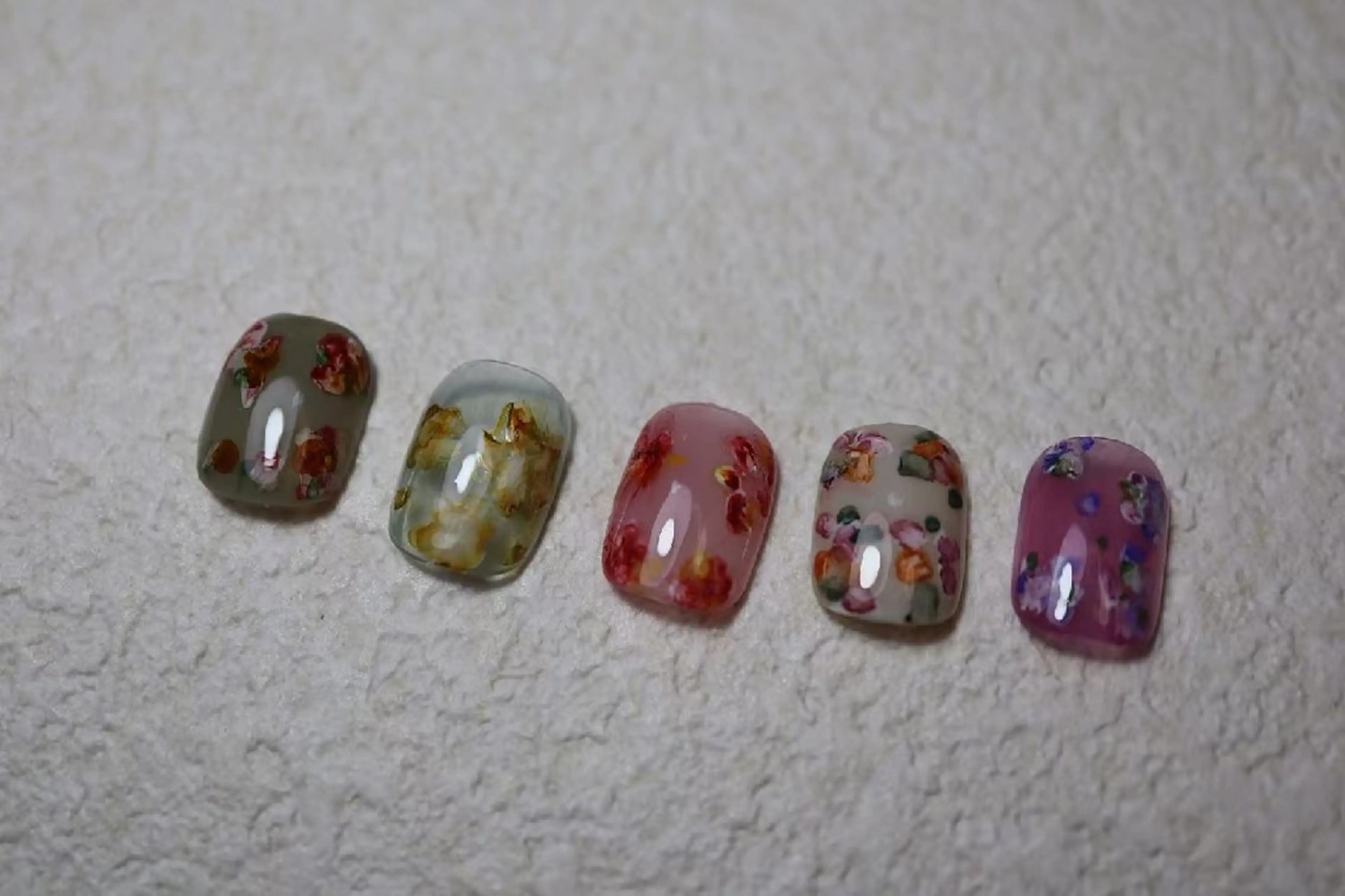 限定ニュアンスネイル💅韓国風の写真