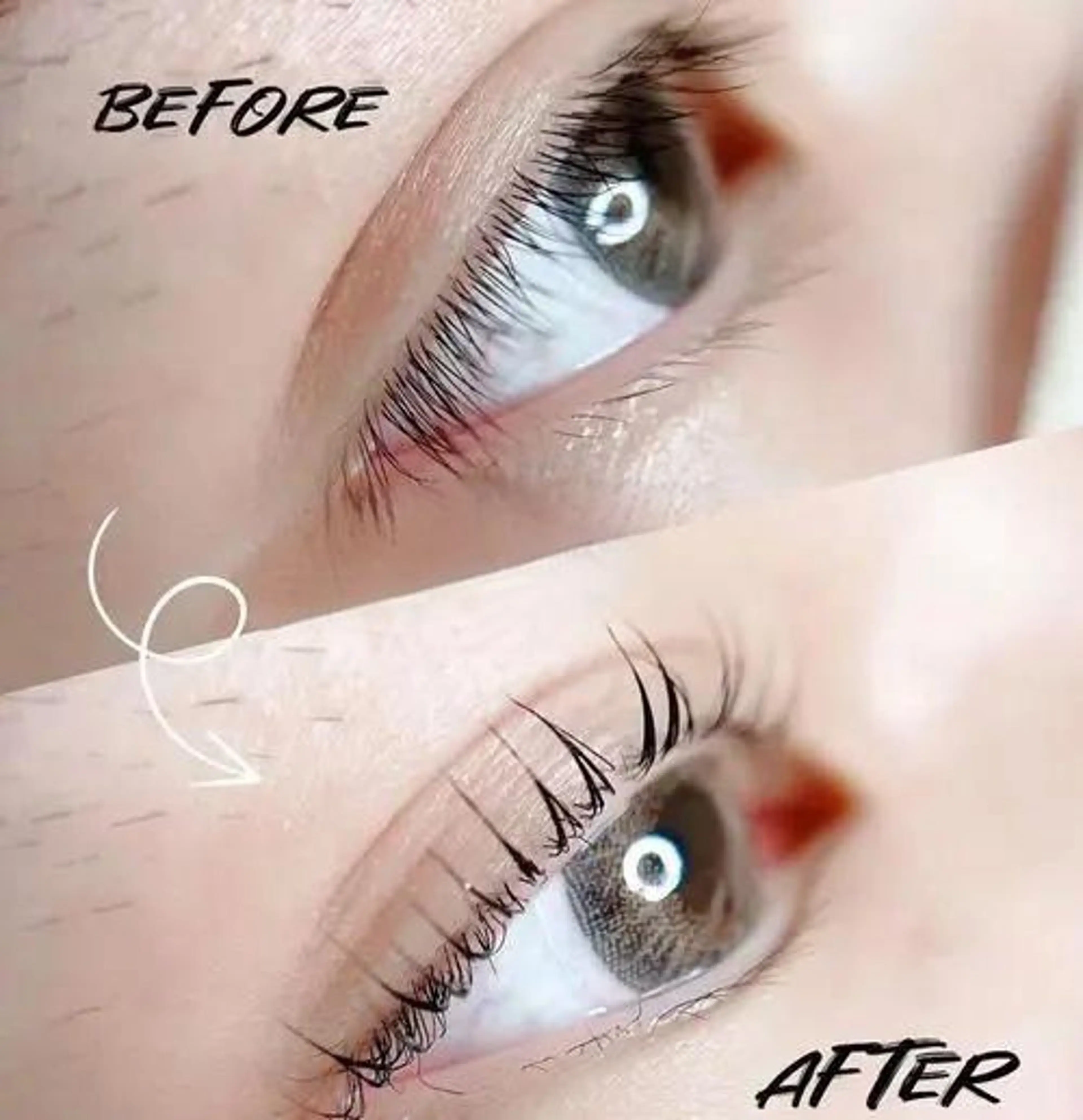 マツエク・マツパ 一重×まつ毛パーマ ベルス· アイラッシュのマツエク・マツパデザイン