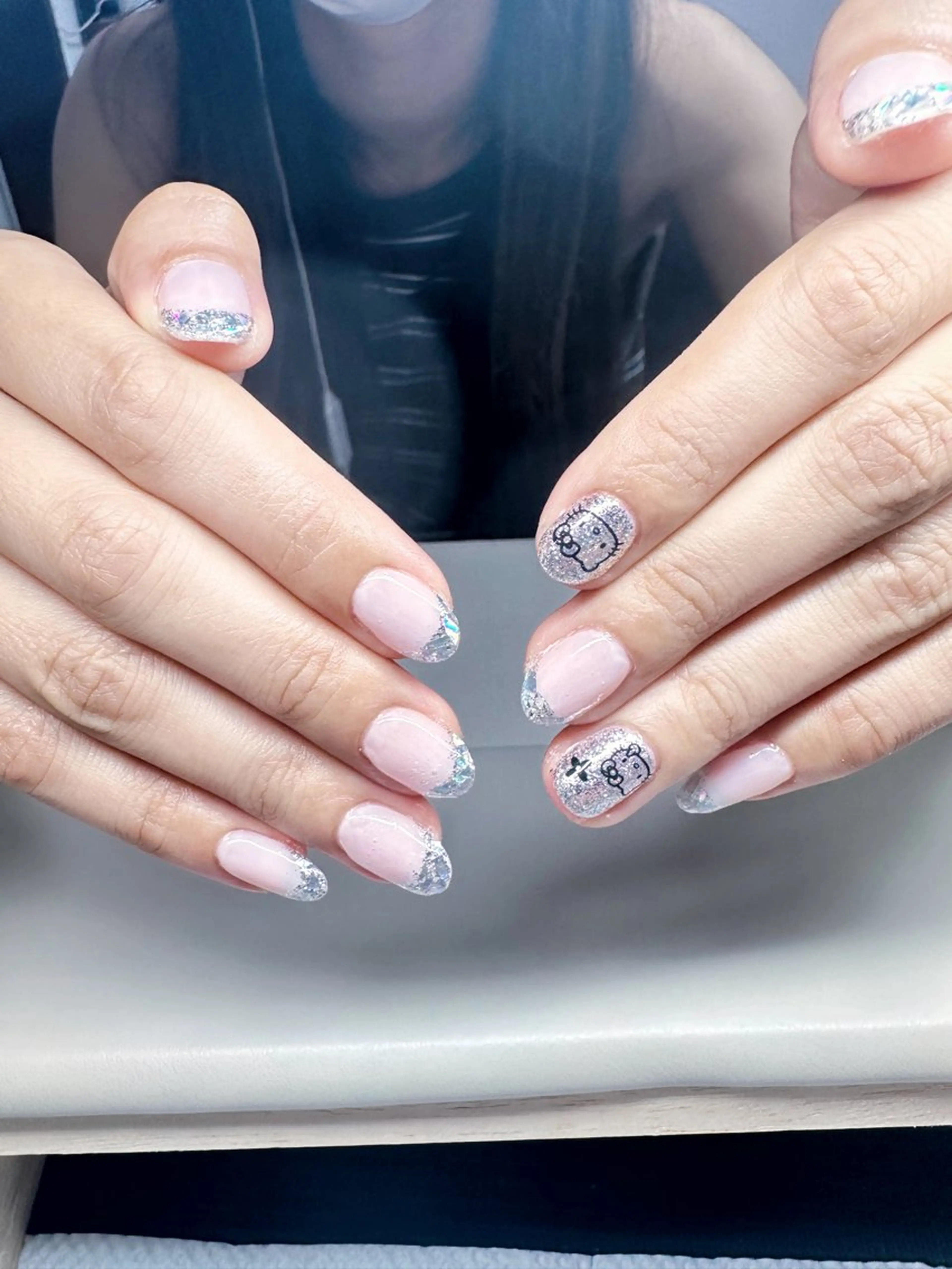 ネイル コネコネイルサロン モデル用のネイルデザイン