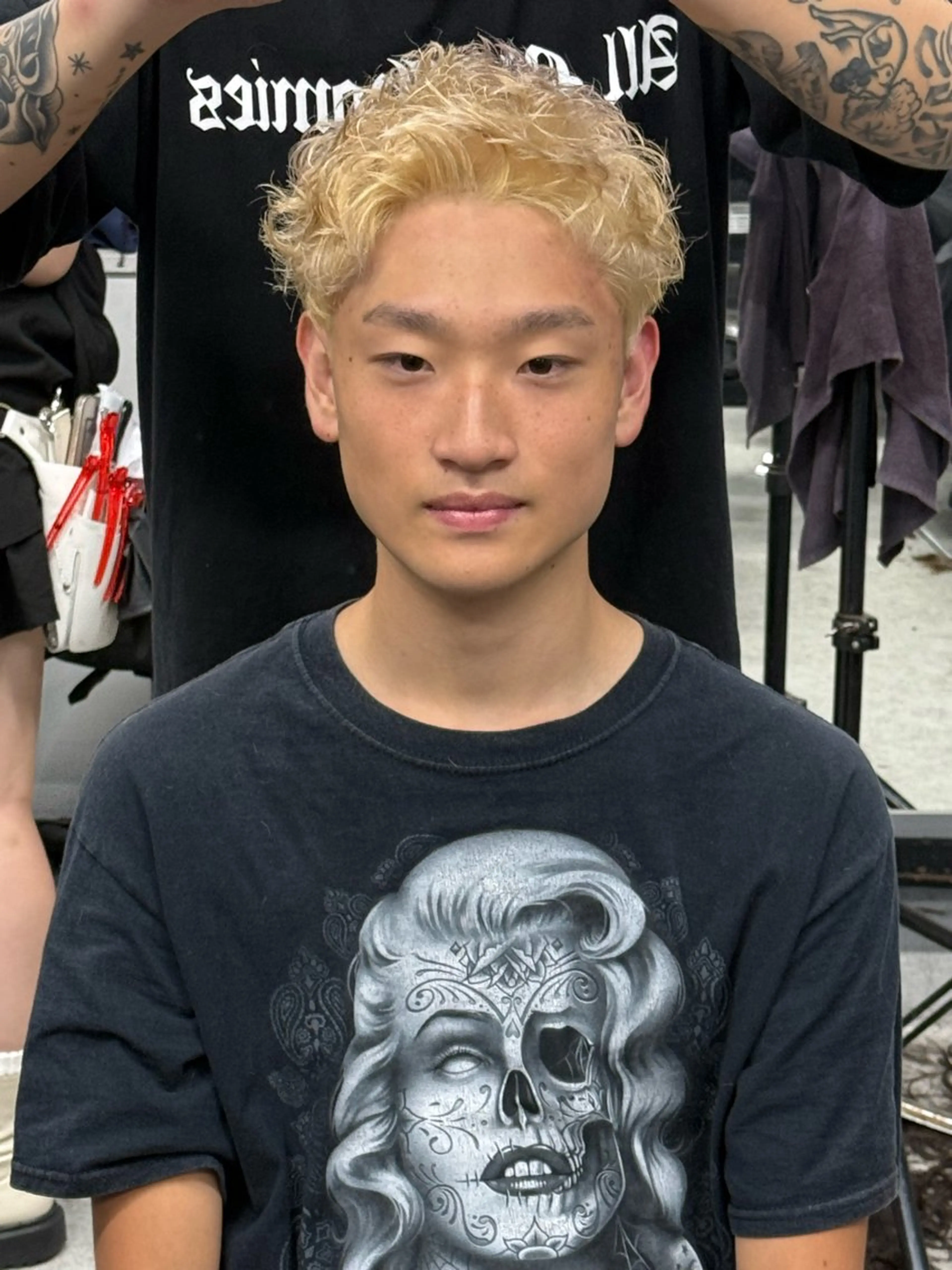 ショート パーマ メンズ クラシックスタイル 💈鈴木洵誠のヘアスタイル