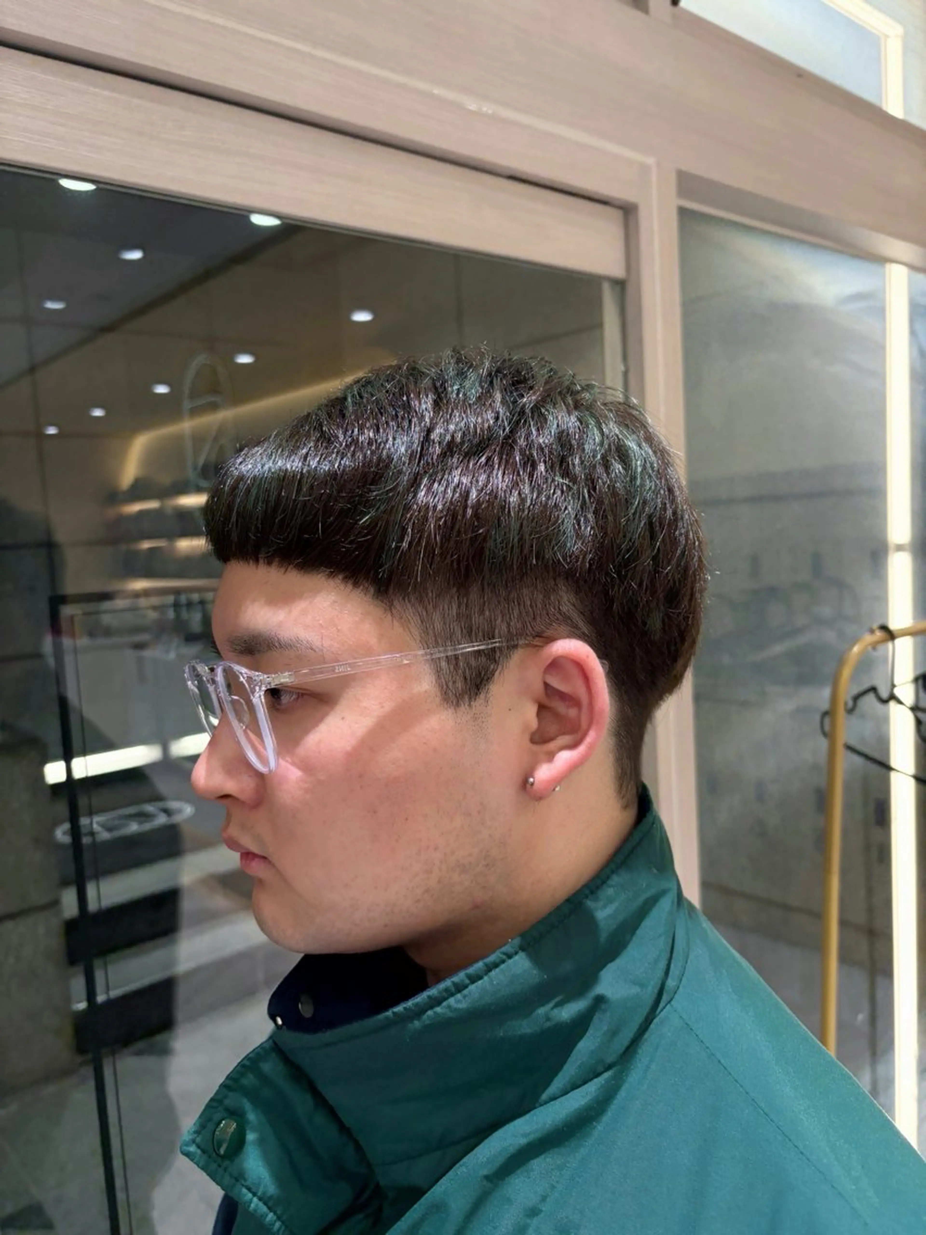 カラー メンズ メンズハイライト メンズメッシュ ブラウンカラー ダブルカラー ハイライトカラー 🦋sana🦋 似合わせカット✁のヘアスタイル