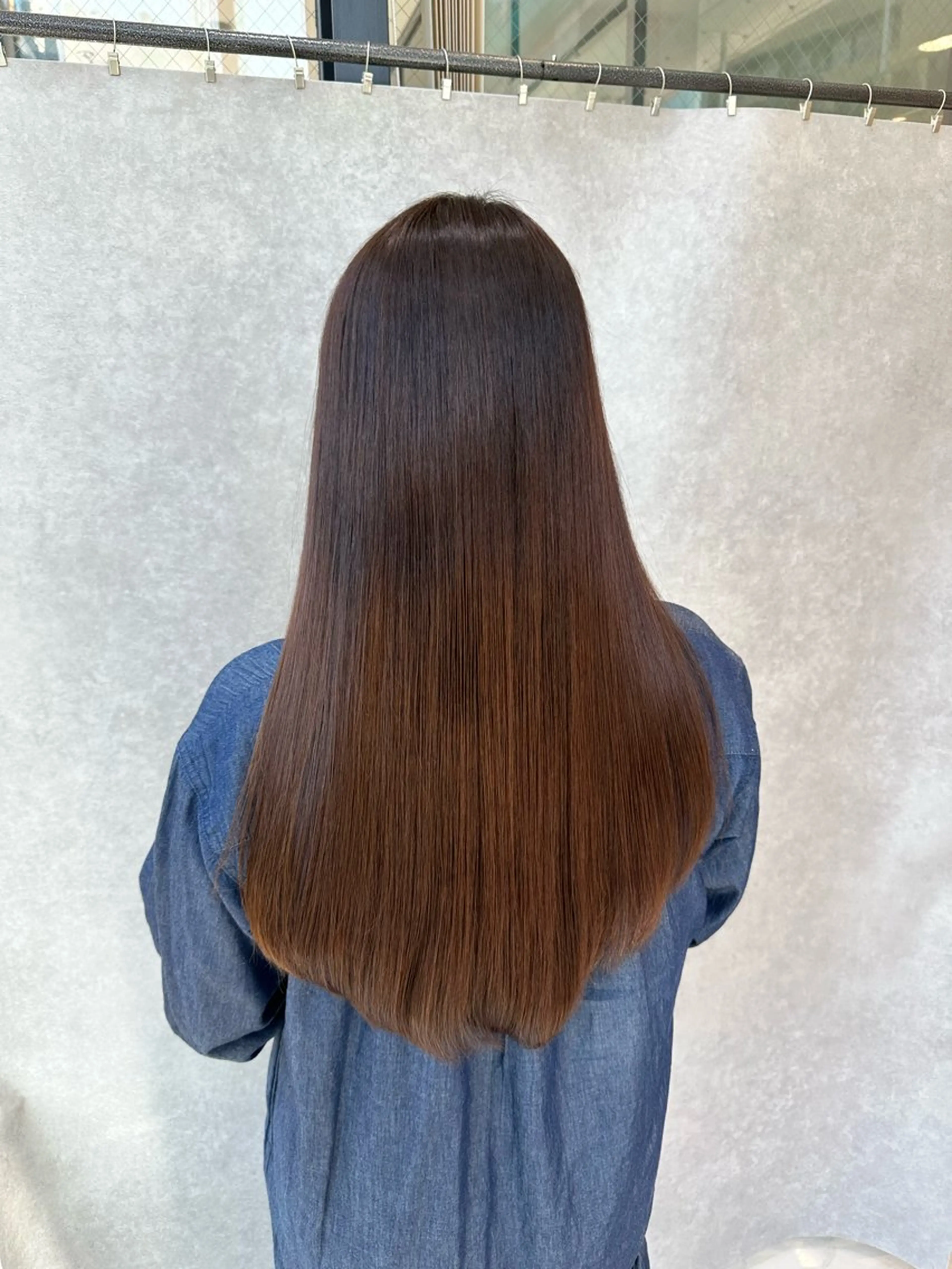 ロング 🔸縮毛矯正/髪質 改善カラー石崎🔸のヘアスタイル