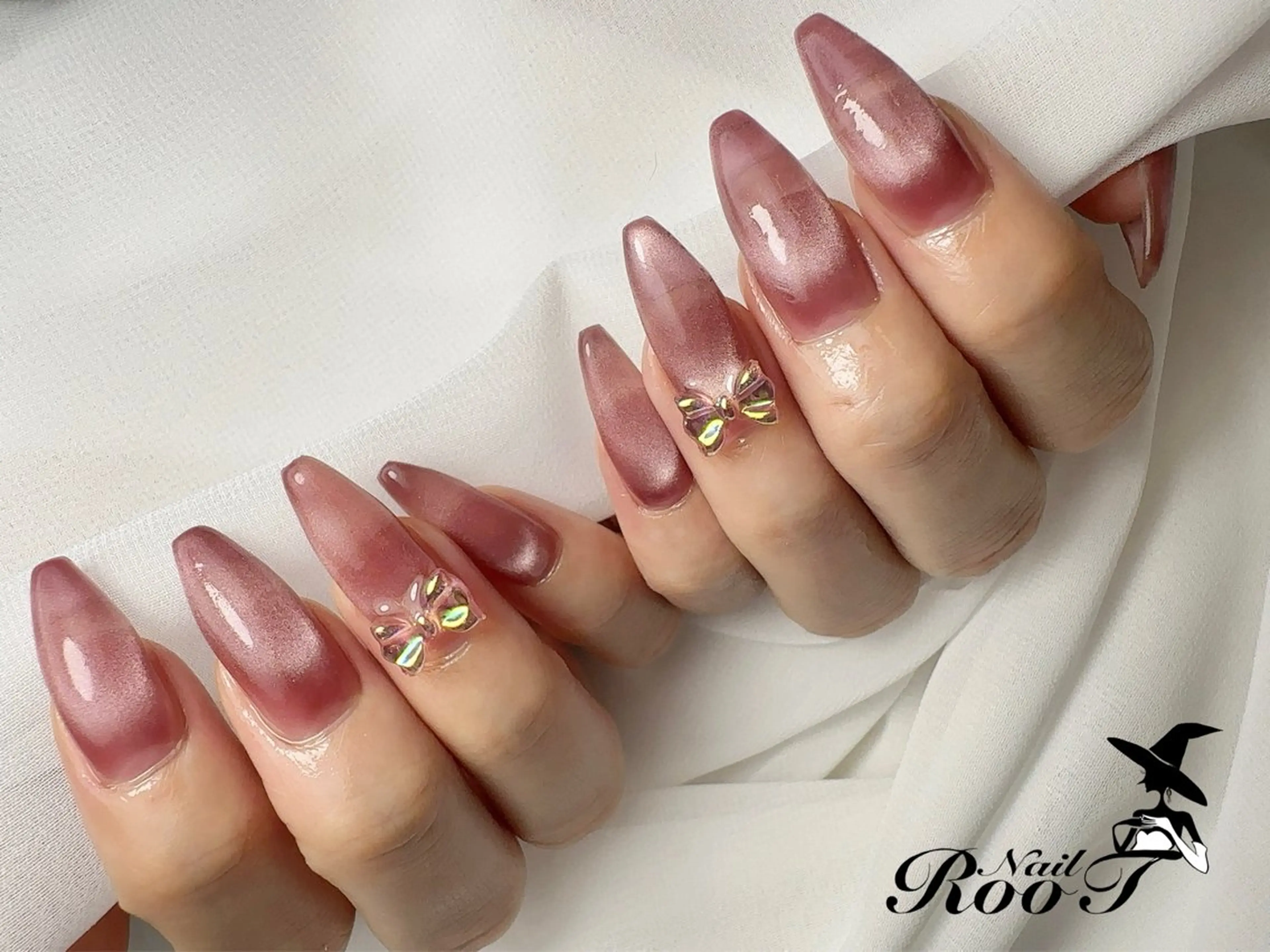 ネイル マグネットネイル ハンドネイル RooT Nailのネイルデザイン