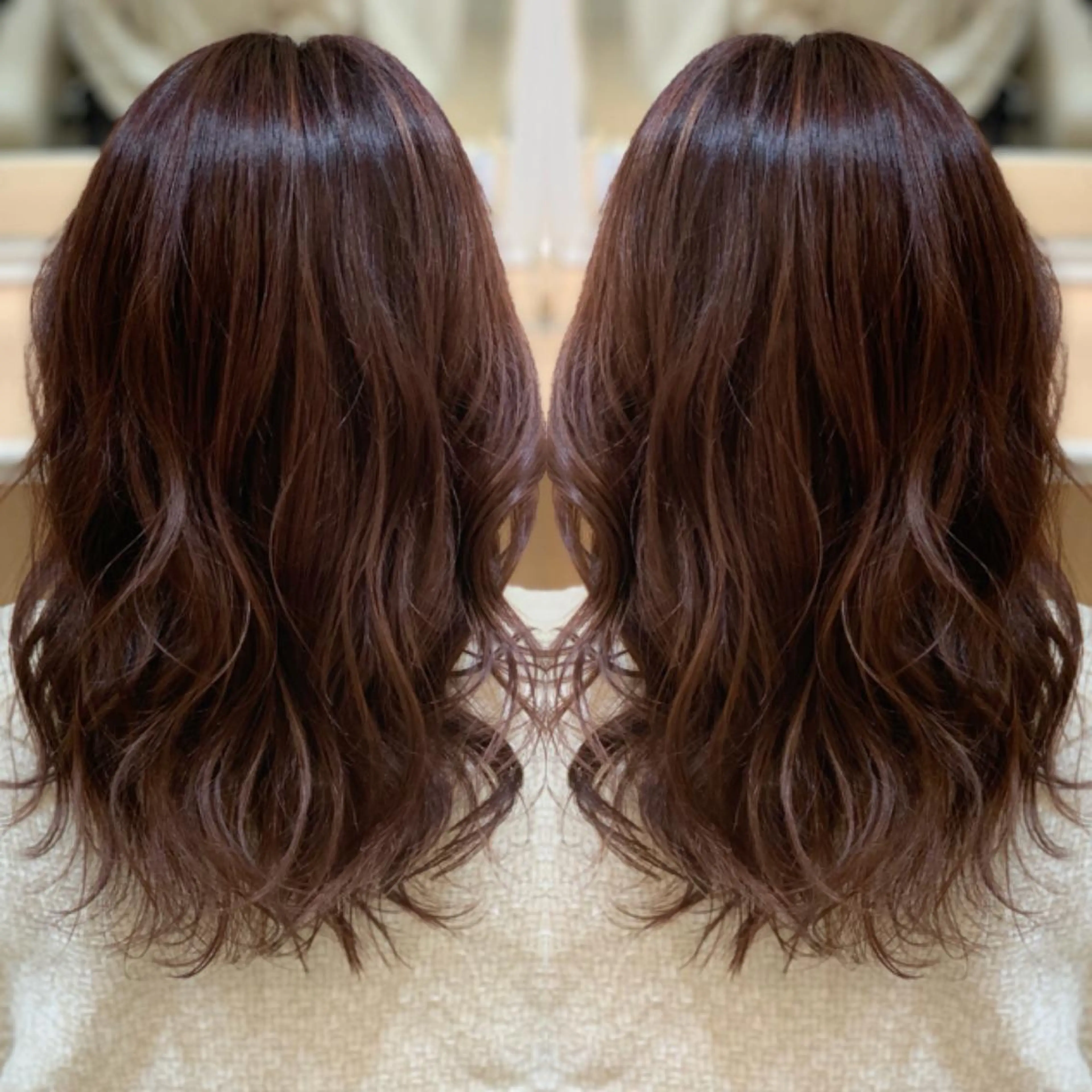 ロング 🩵波巻き／ツイスパ HARU💎のヘアスタイル