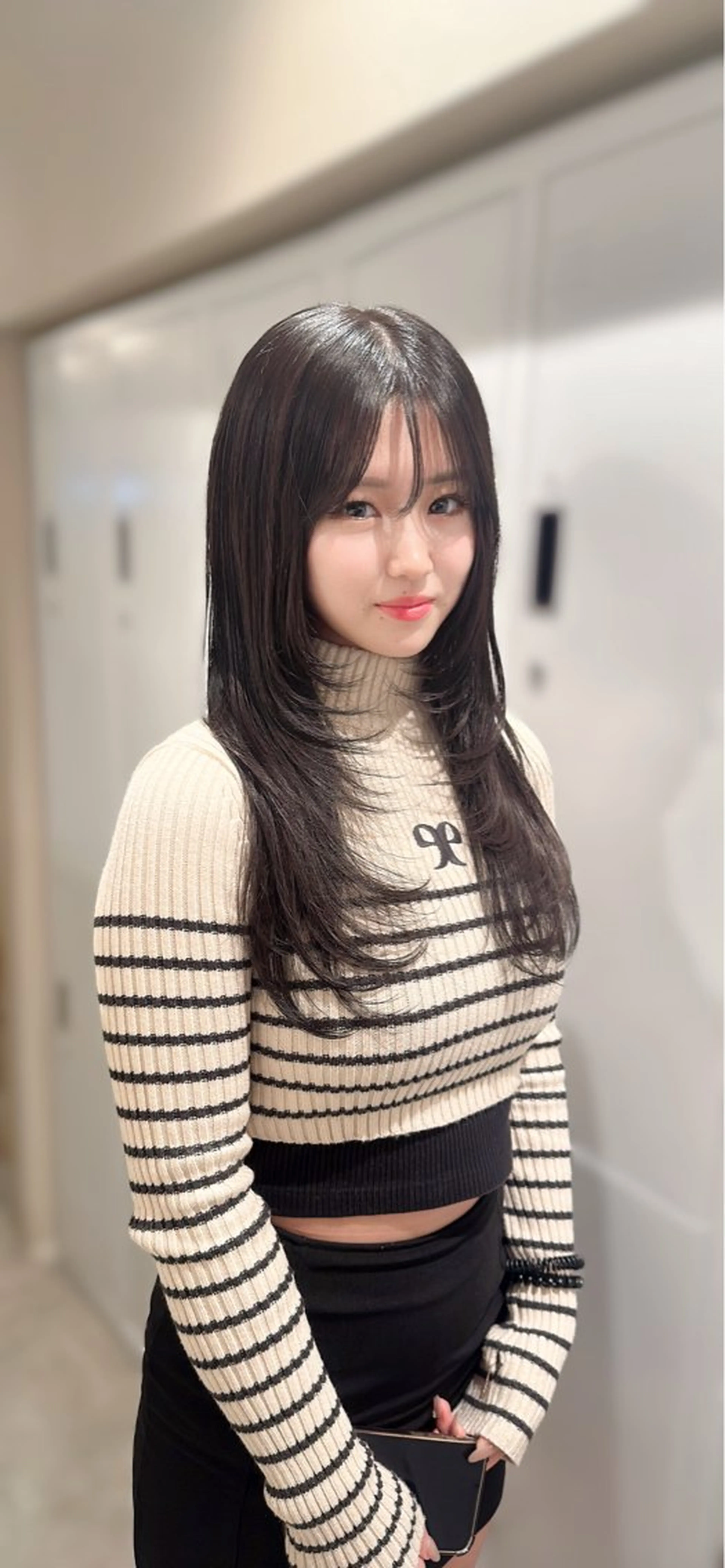 ロング 平尾 樹里のヘアスタイル