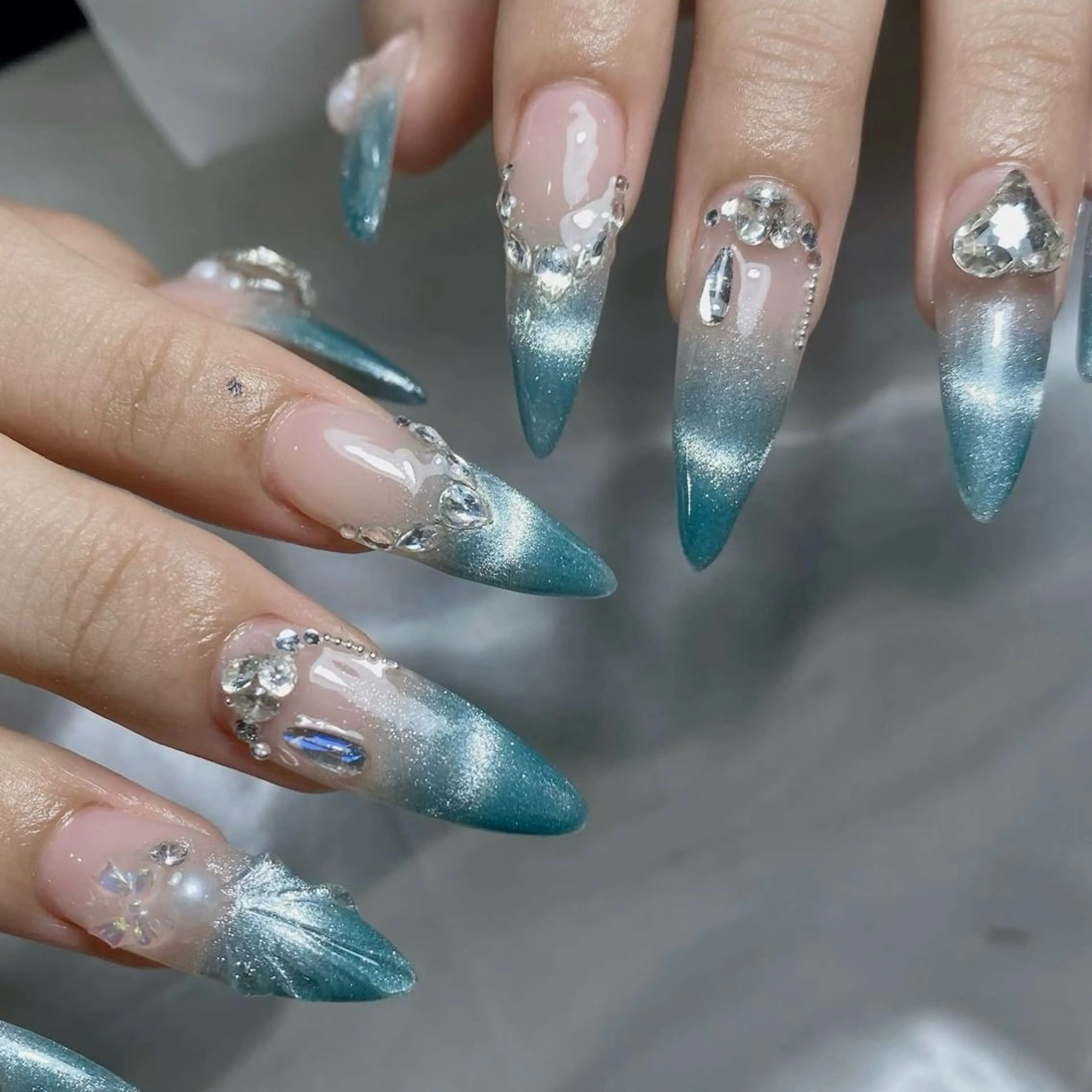 ネイル 韓国ネイル ワンホンネイル ハンドネイル ハンドケア Kawaii _Nailのネイルデザイン