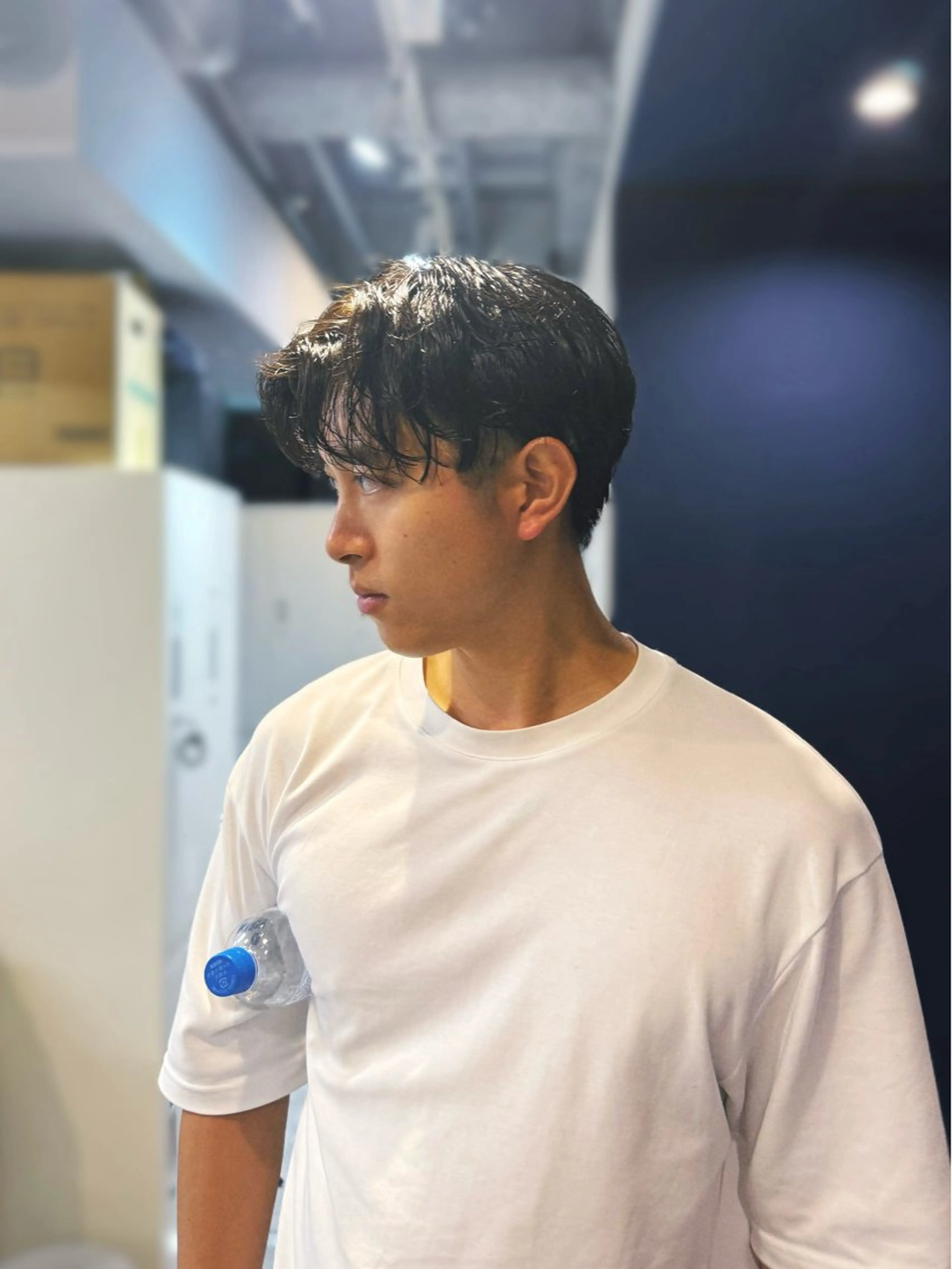 ショート パーマ メンズ カット ヘアカラー パーマ 縮毛矯正 ヘッドスパ 💈メンズカット💈 No.1💈坂元のヘアスタイル