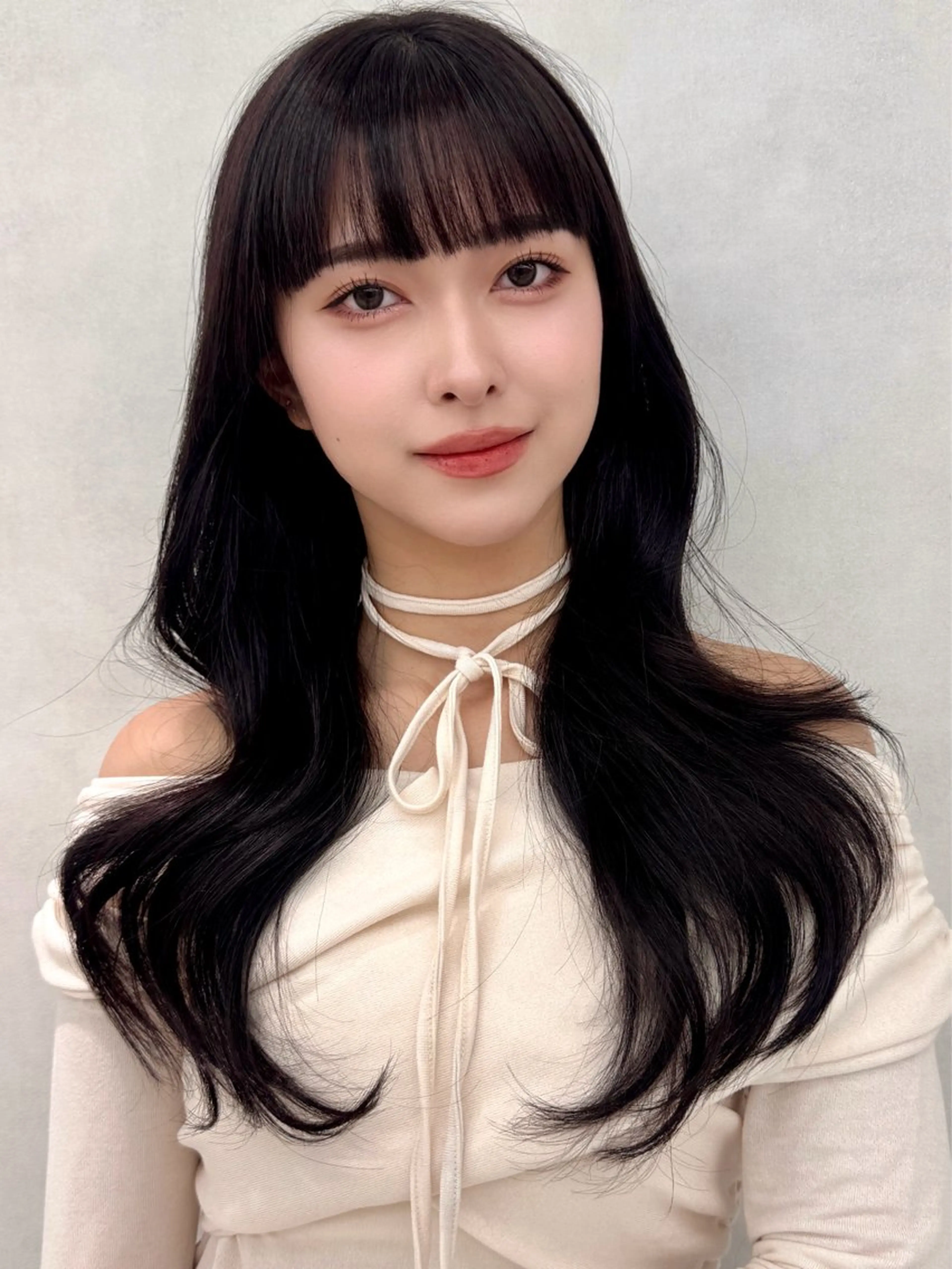 ロング カラー ヘアカラー トリートメント 🇰🇷韓国ヘア★ 副店長.쿠리타⭐︎のヘアスタイル