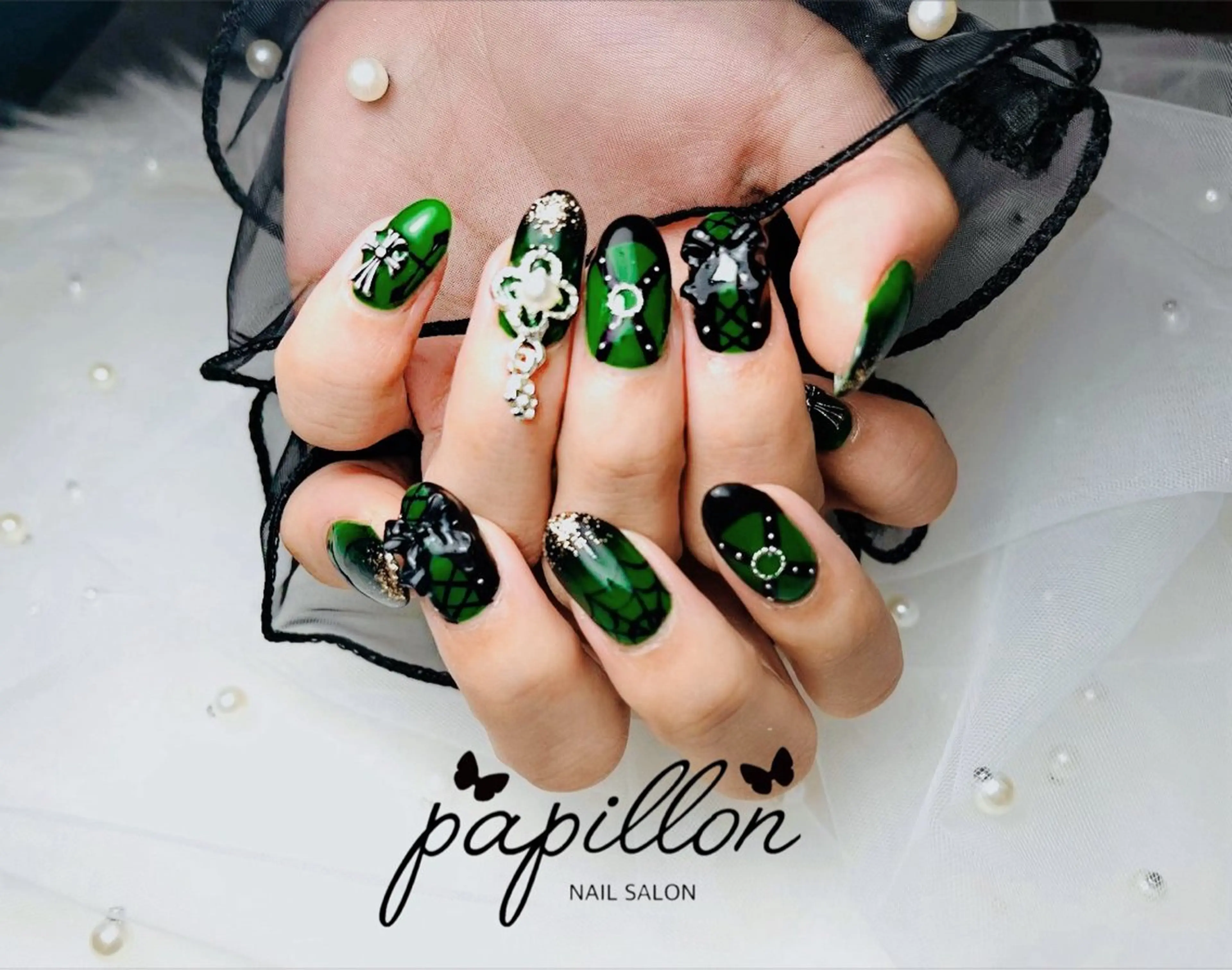 ネイル 持ち込み NAILSALON papillonのネイルデザイン