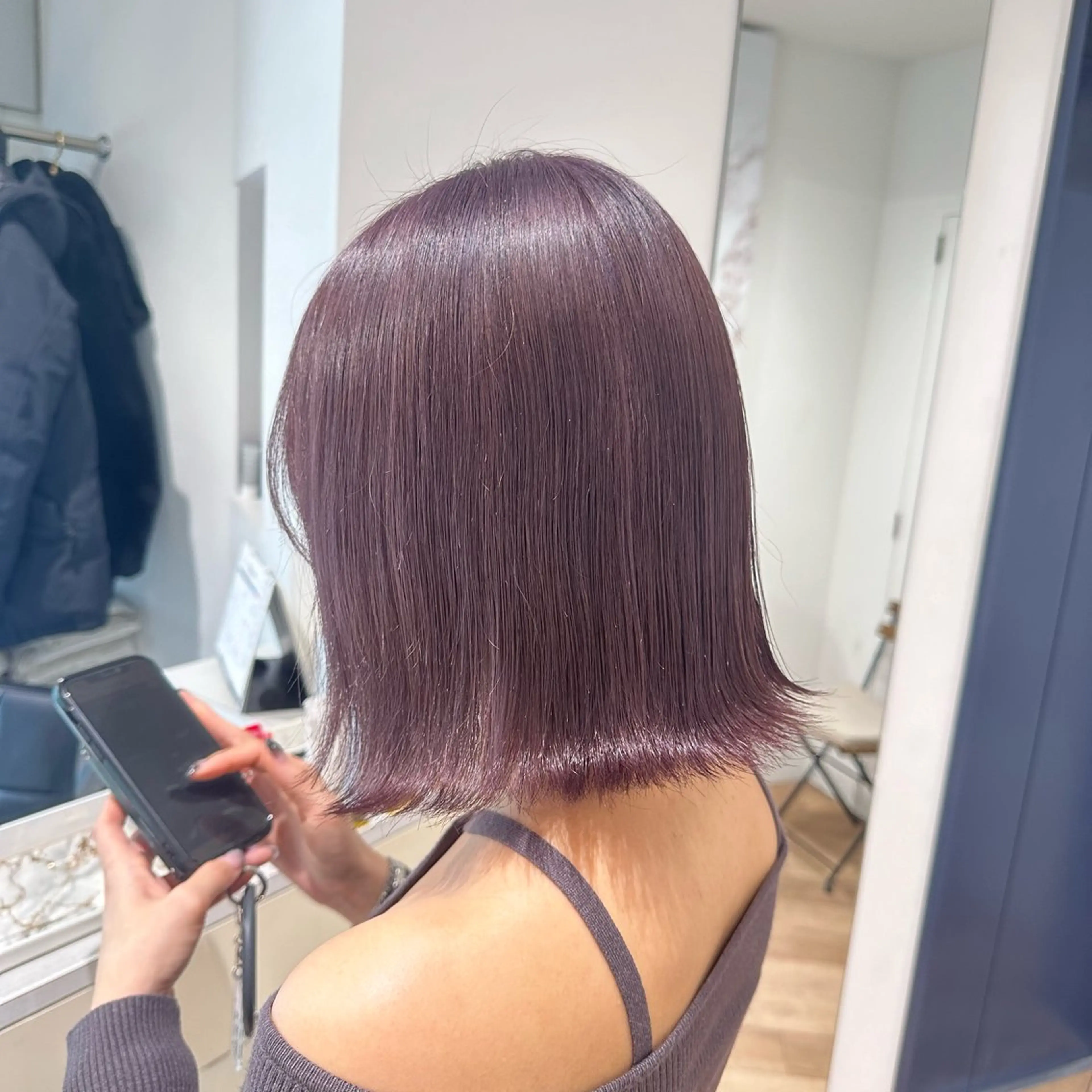 ミディアム 🩶 momoka 🩶のヘアスタイル