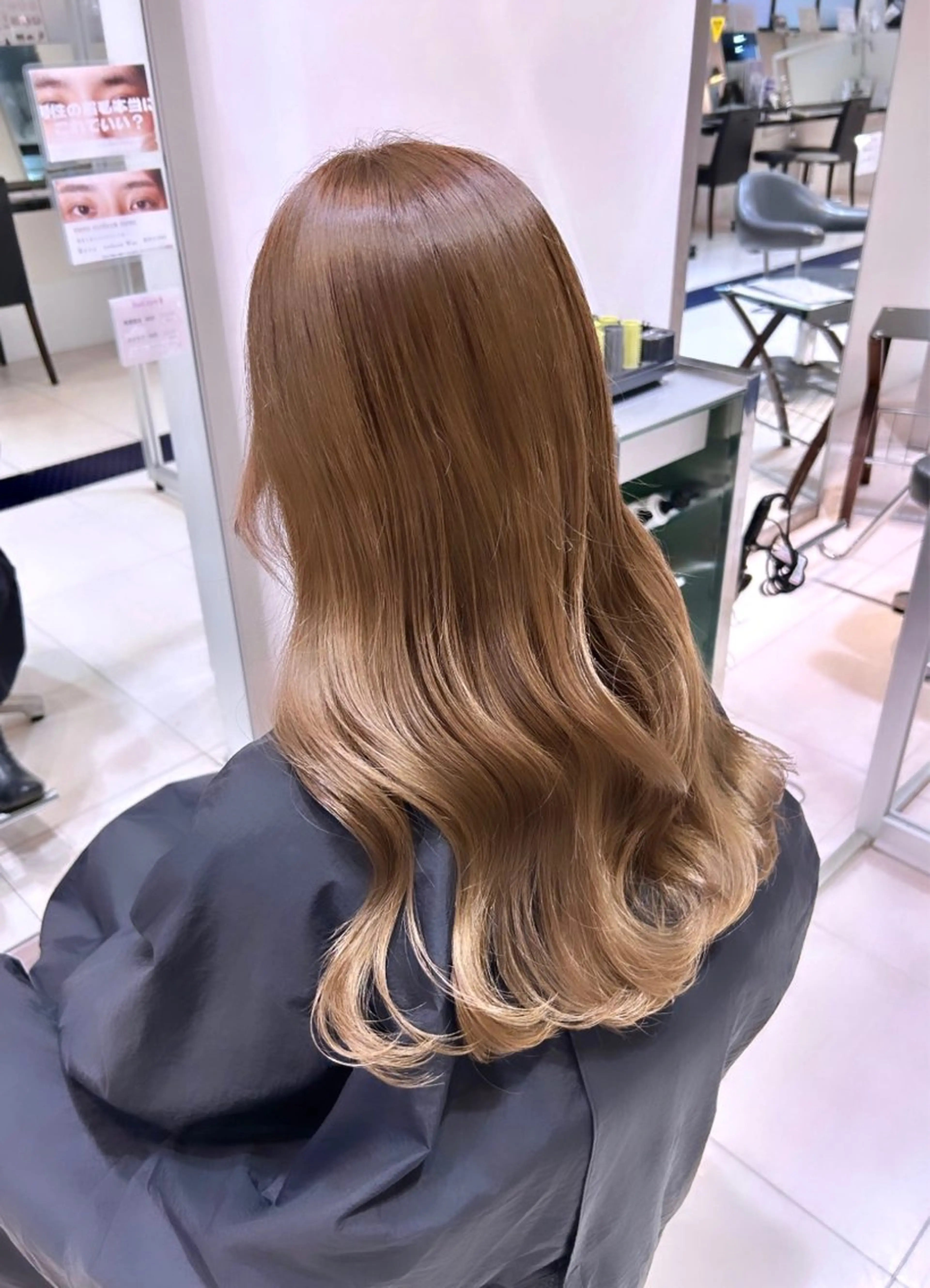 ミディアム カラー ミディアムパーマ アッシュ 黒髪 ブルーカラー ブルーブラック 👑松山ストレート/ メンズヘア/龍仁👑のヘアスタイル