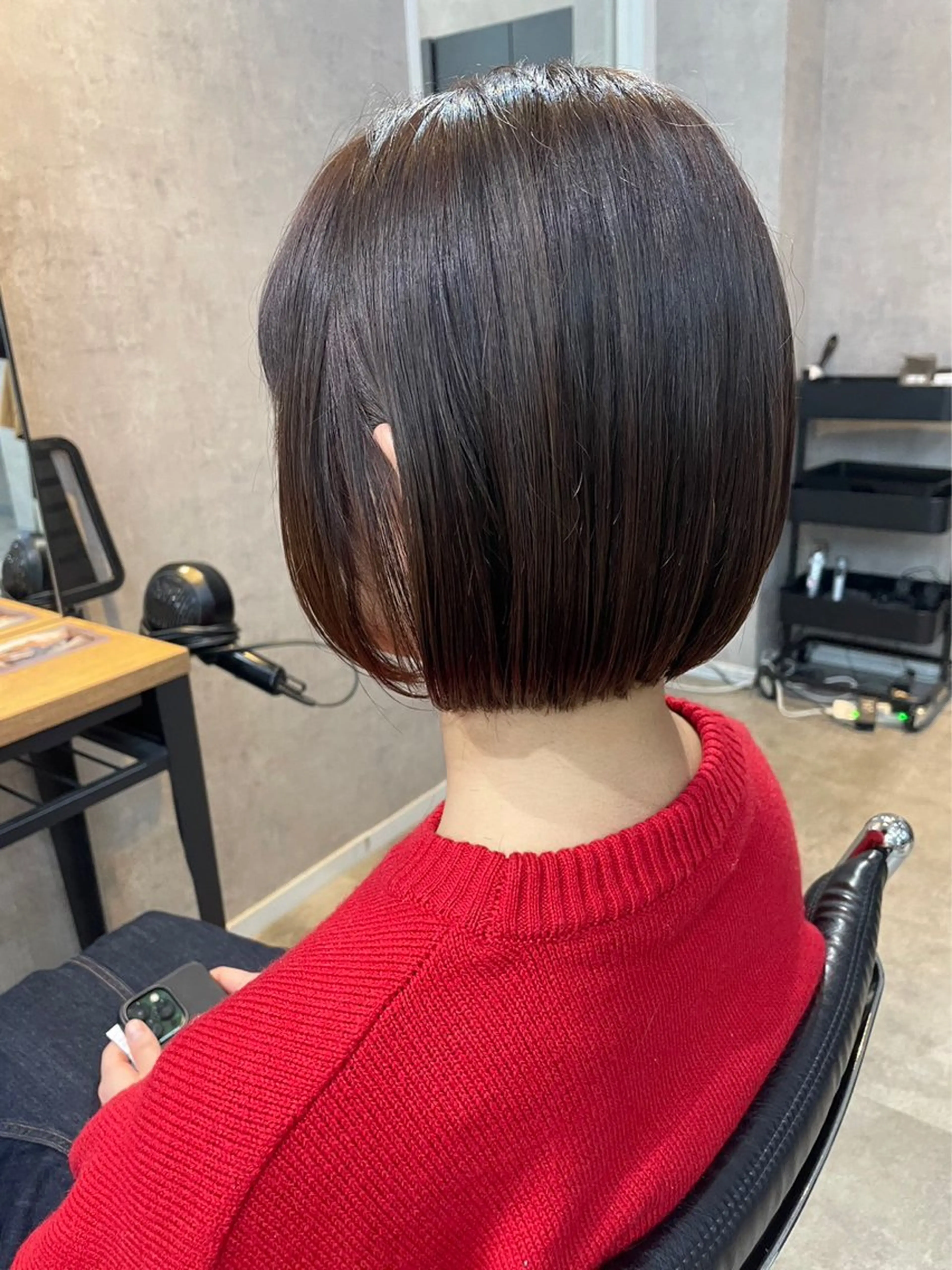 ショート ショートボブ ボブ ショートヘア 福井 采未のヘアスタイル