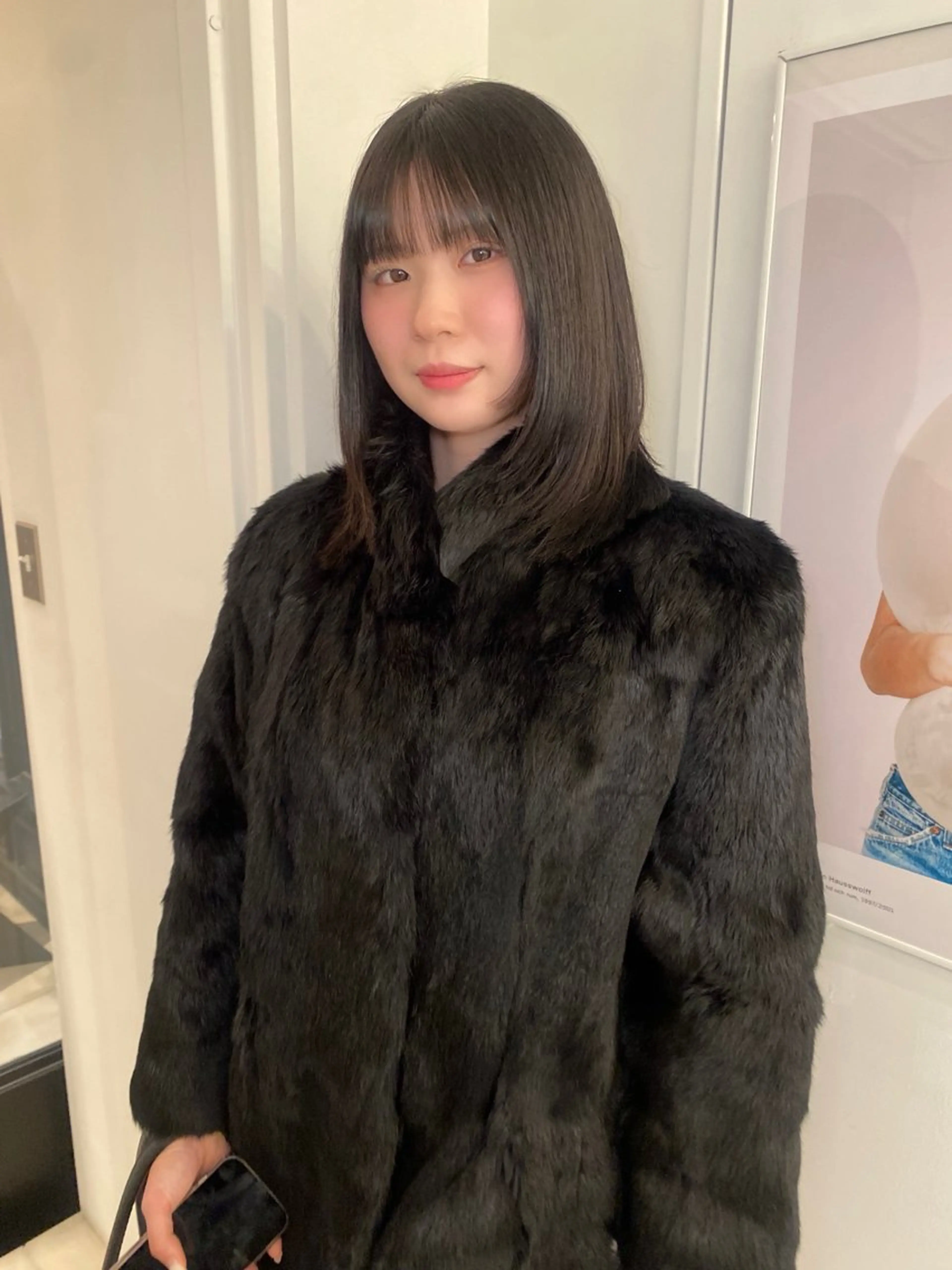 ミディアム カラー カット riria/ボブ /透明感カラー🎀のヘアスタイル