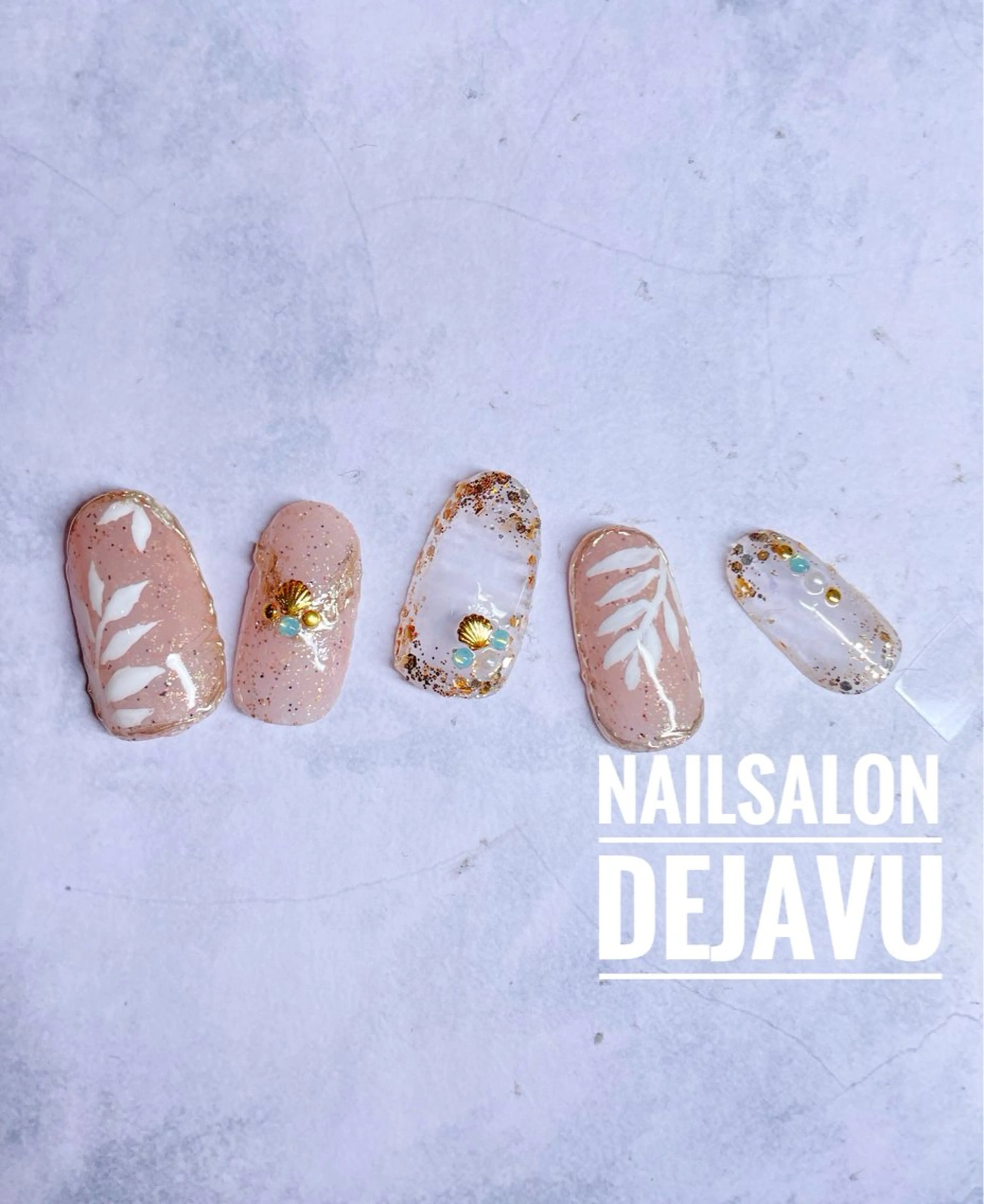 ネイル ハンドネイル Nail salon Dejavu 🌿のネイルデザイン