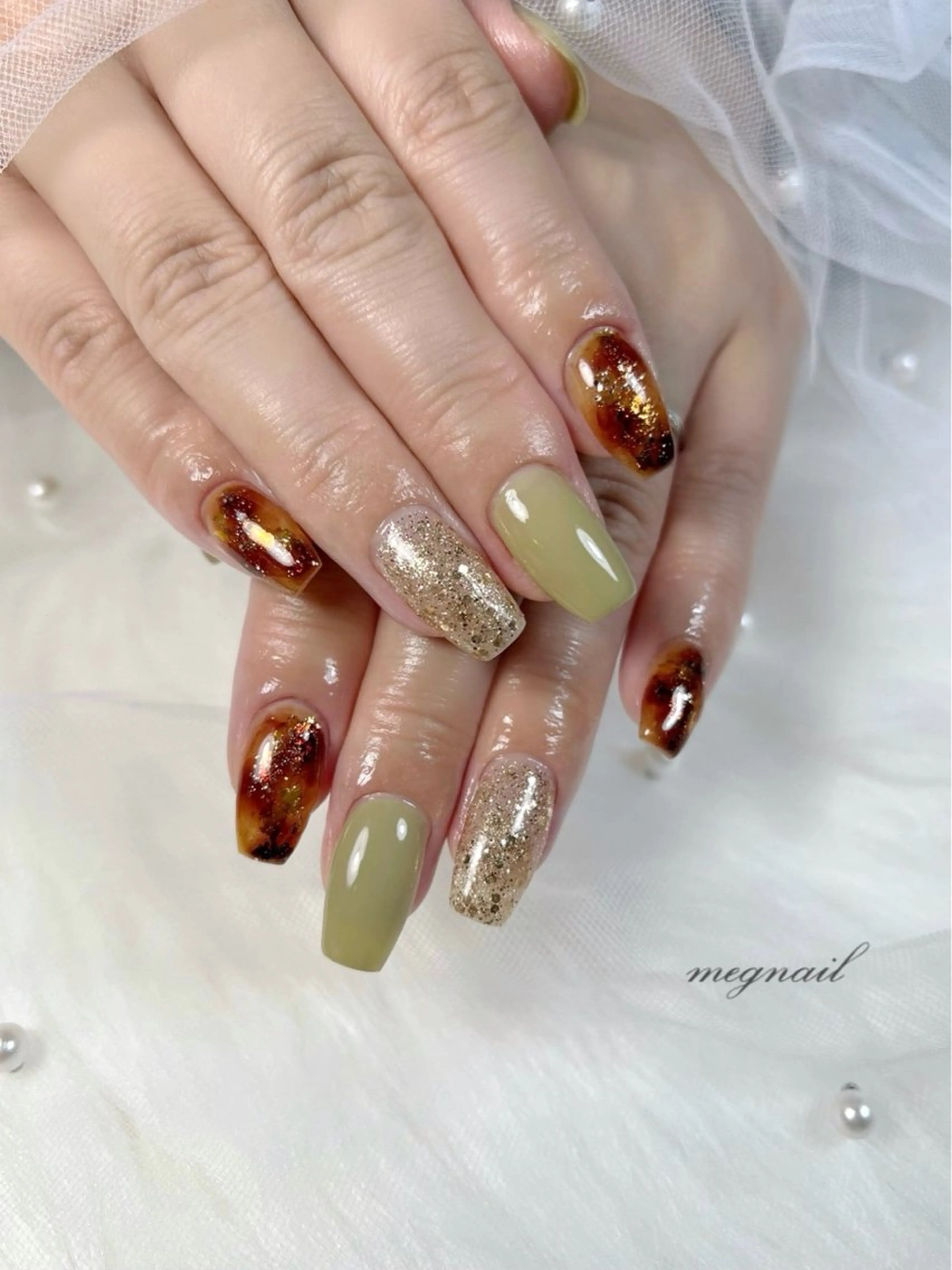 ネイル ハンドネイル meg nailのネイルデザイン