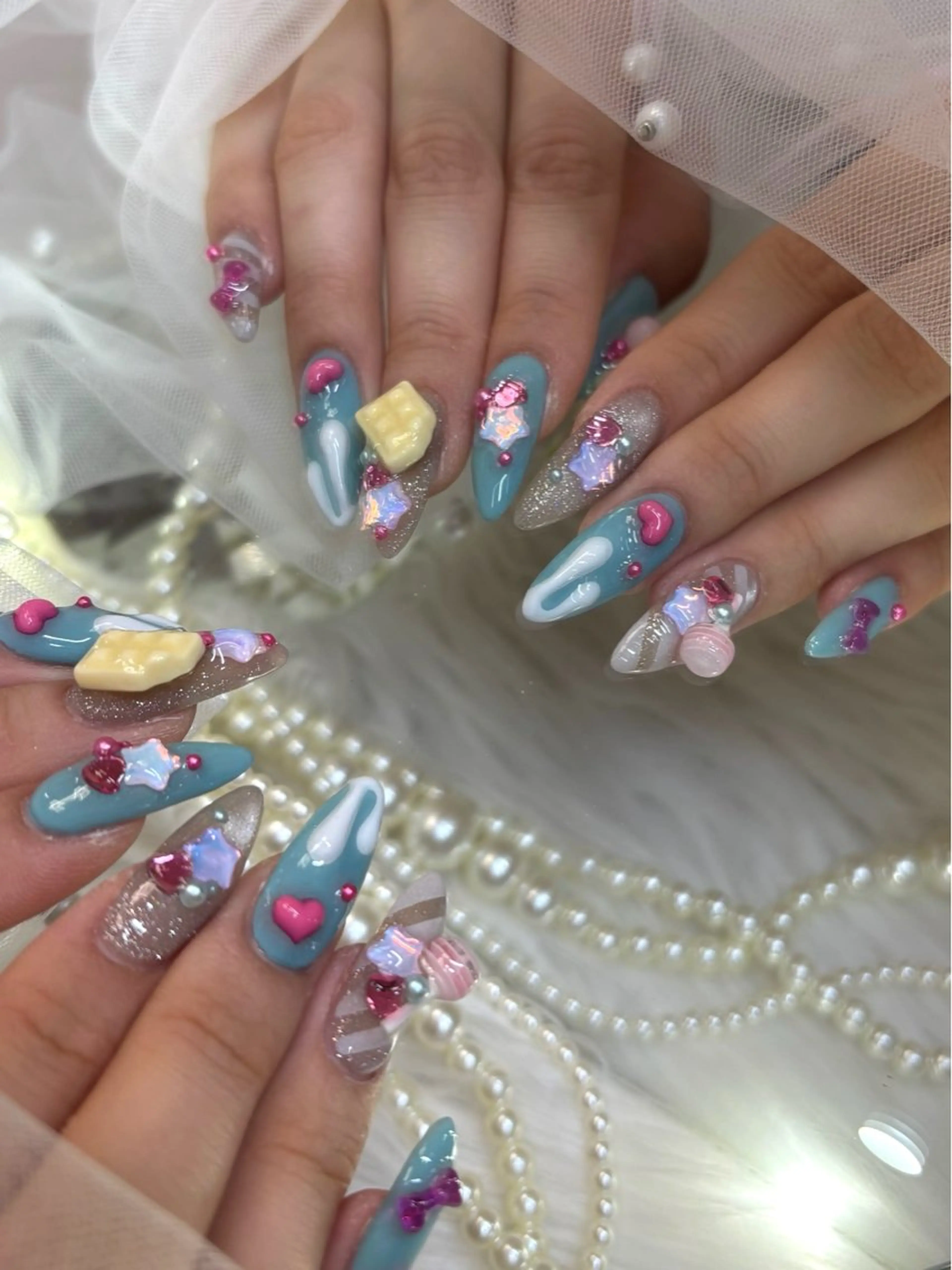 ネイル ハンドネイル toyvenail kotone  川越のネイルデザイン