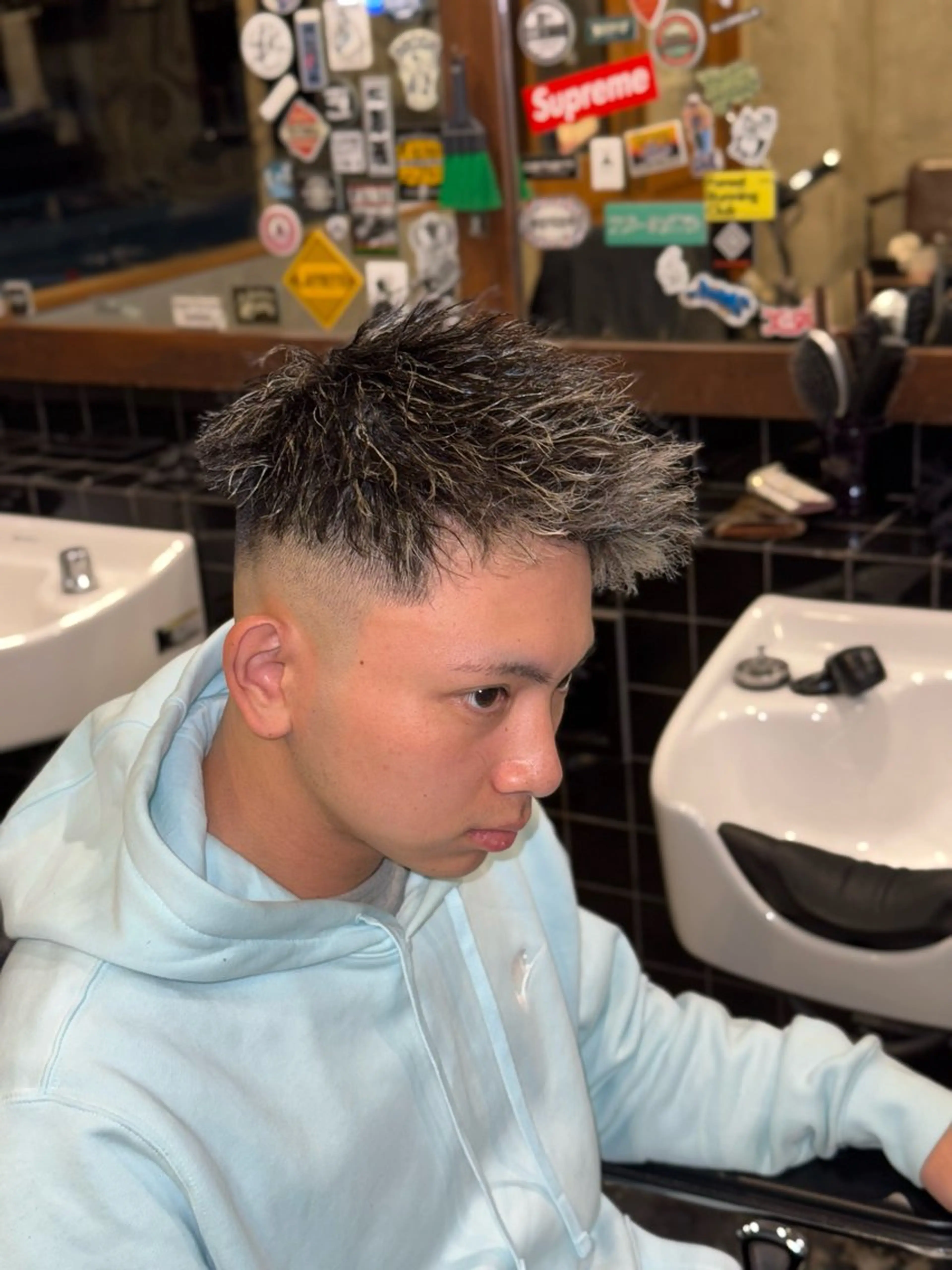 ショート 中居 優弥のヘアスタイル